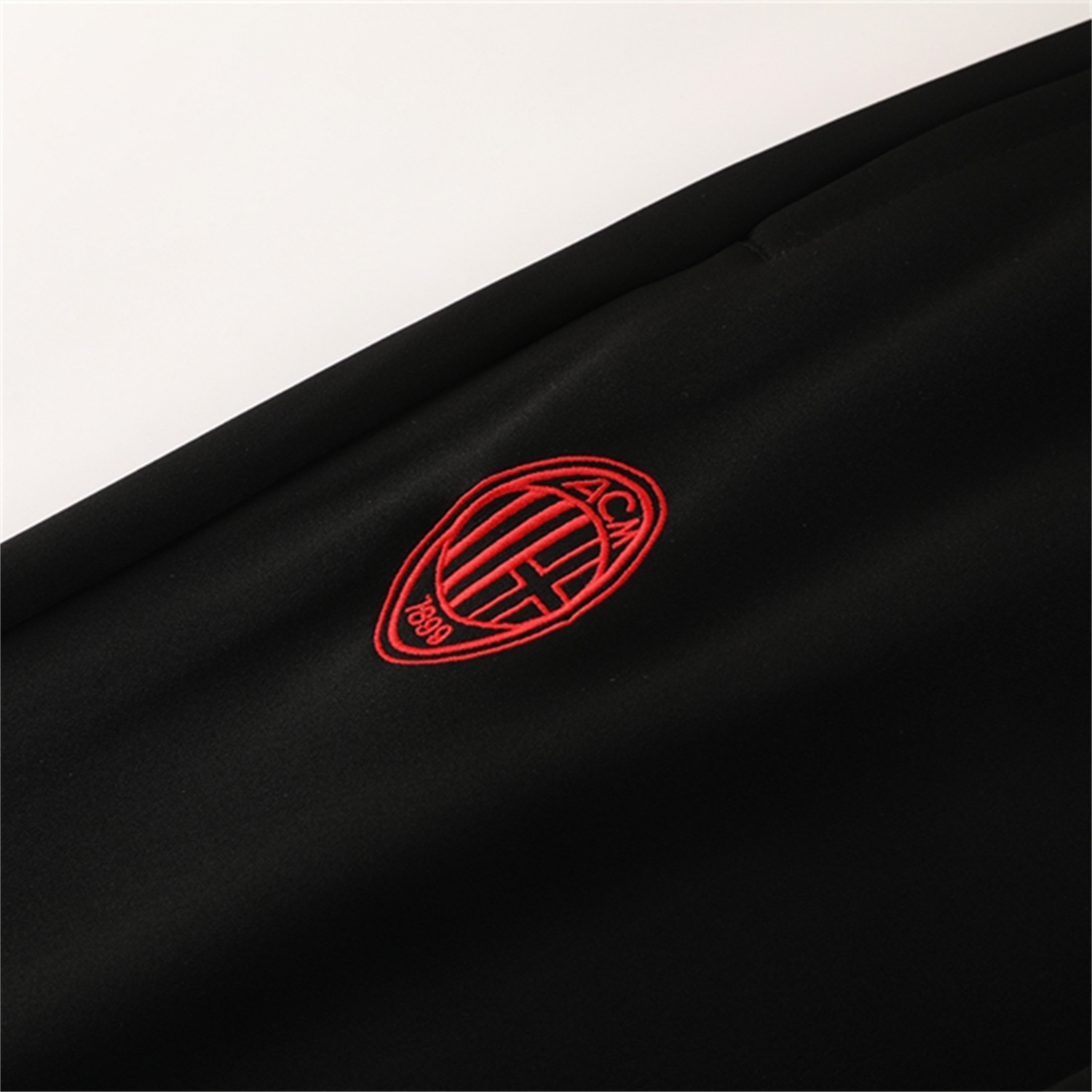 AlphaJersey-AC Milan 25-26 Jacket Training Tracksuit - Black top & Black Pants
