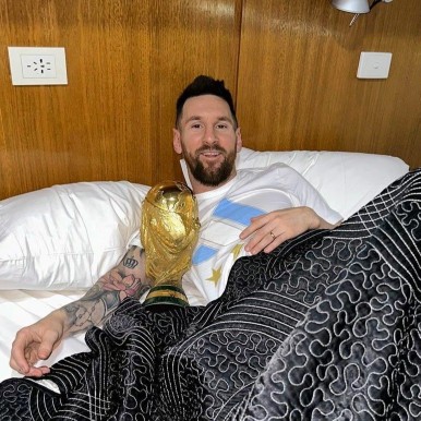 AlphaJersey-Three Star Argentina Champion Shirt 2022 World Cup