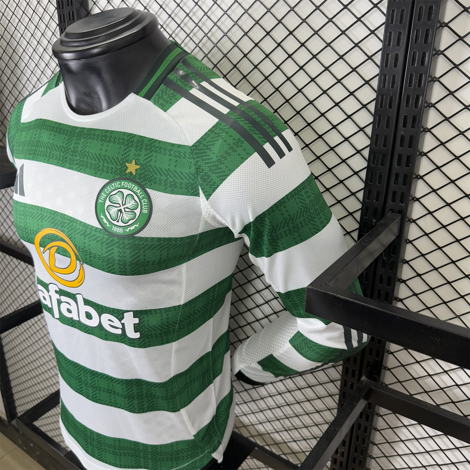 AlphaJersey-Celtic 25-26 Home Long Sleeves Jersey - Player Version