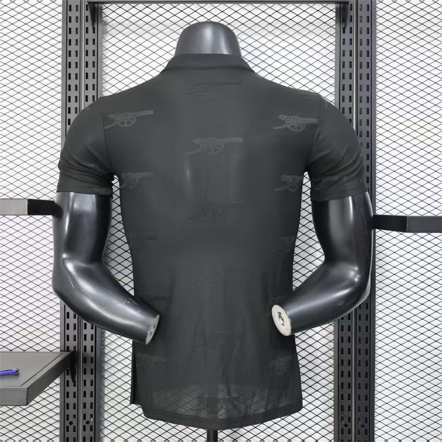 AlphaJersey-Arsenal 25-26 Pure Black Special Jersey - Player Version