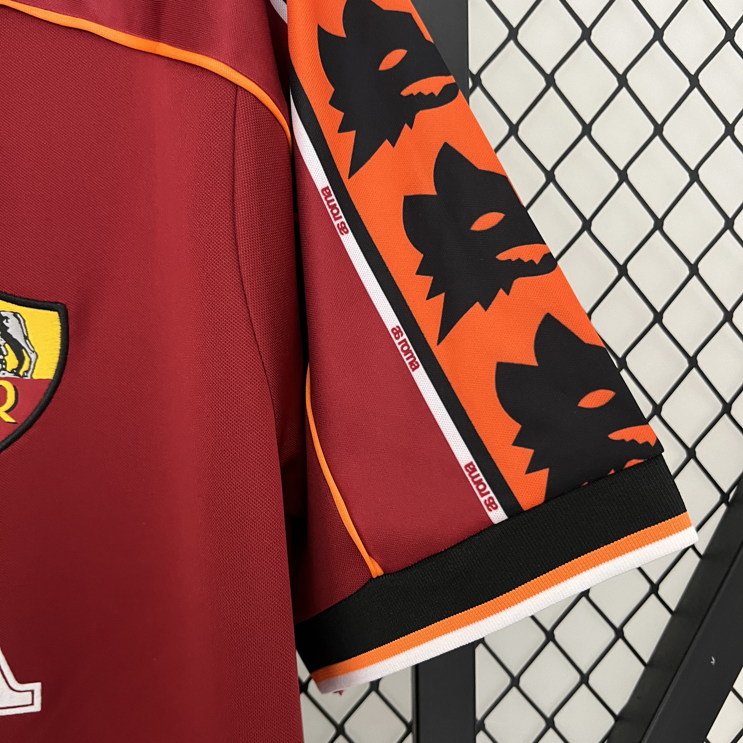 AlphaJersey-Retro Roma 1998-99 Home Jersey