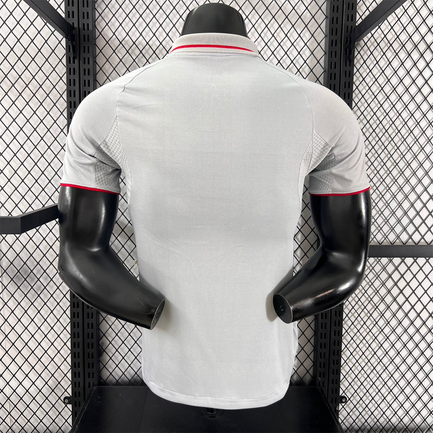 AlphaJersey-Olympique Lyonnais Lyon 25-26 Third Grey Jersey - Player Version