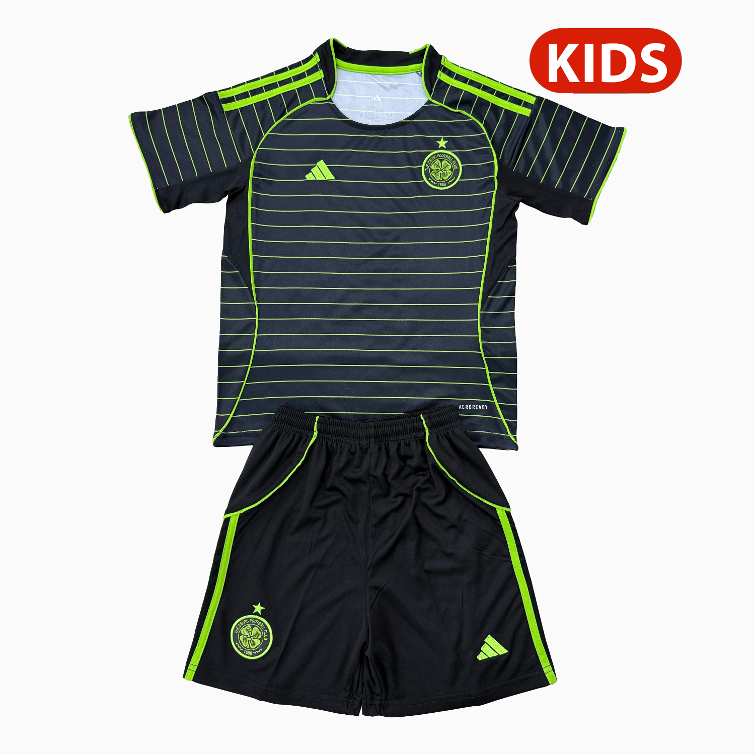 AlphaJersey-Celtic 25-26 Away Kids Kit