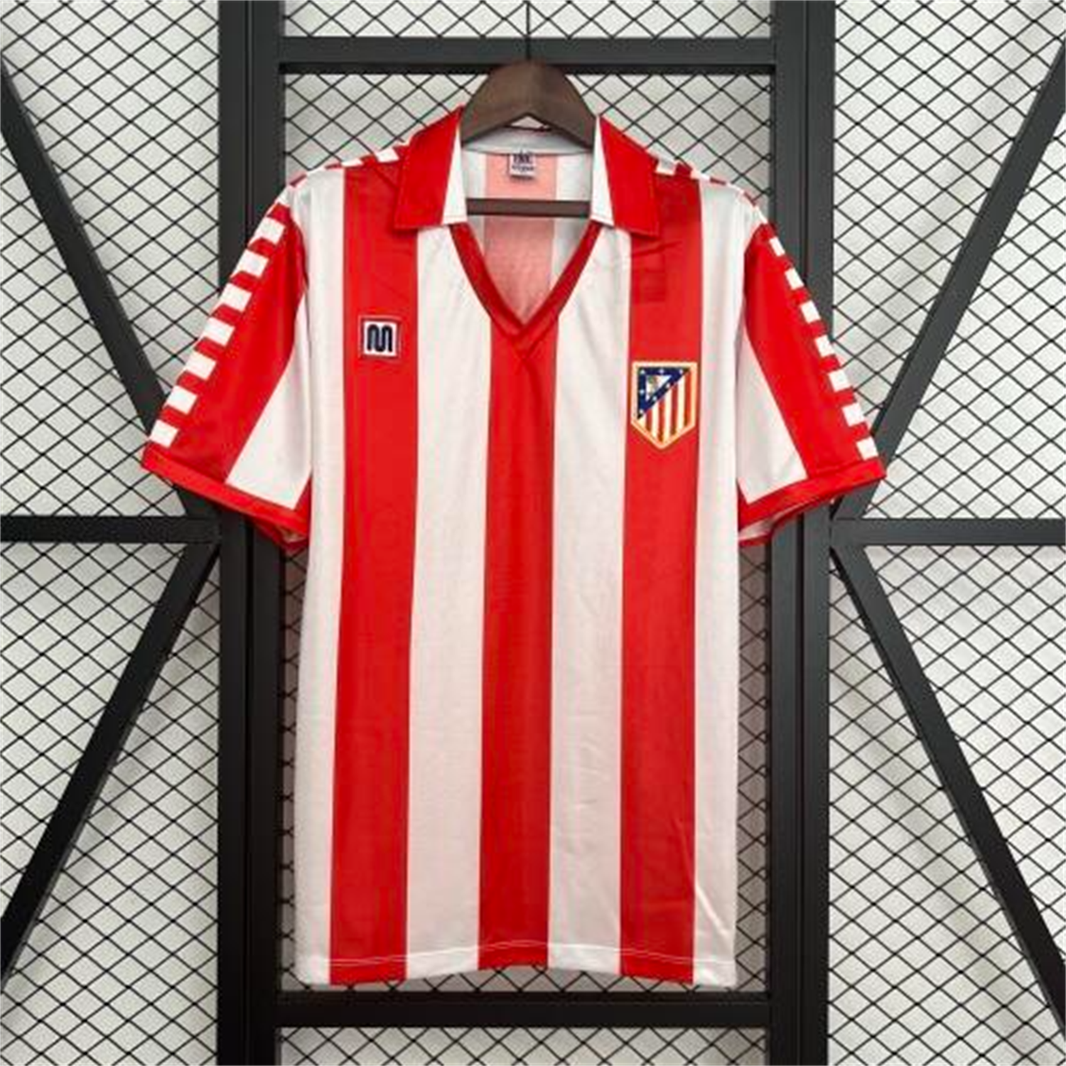 AlphaJersey-Retro Atletico Madrid 1982-83 Home Jersey
