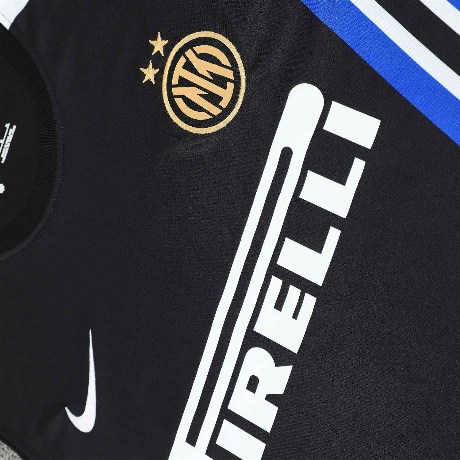 AlphaJersey-Inter Milan 25-26 Vest Training Set - Black Vest & Black Shorts