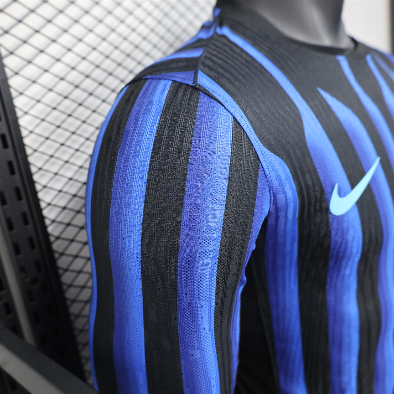 AlphaJersey-Inter Milan 25-26 Home Long Sleeve Jersey - Player Version