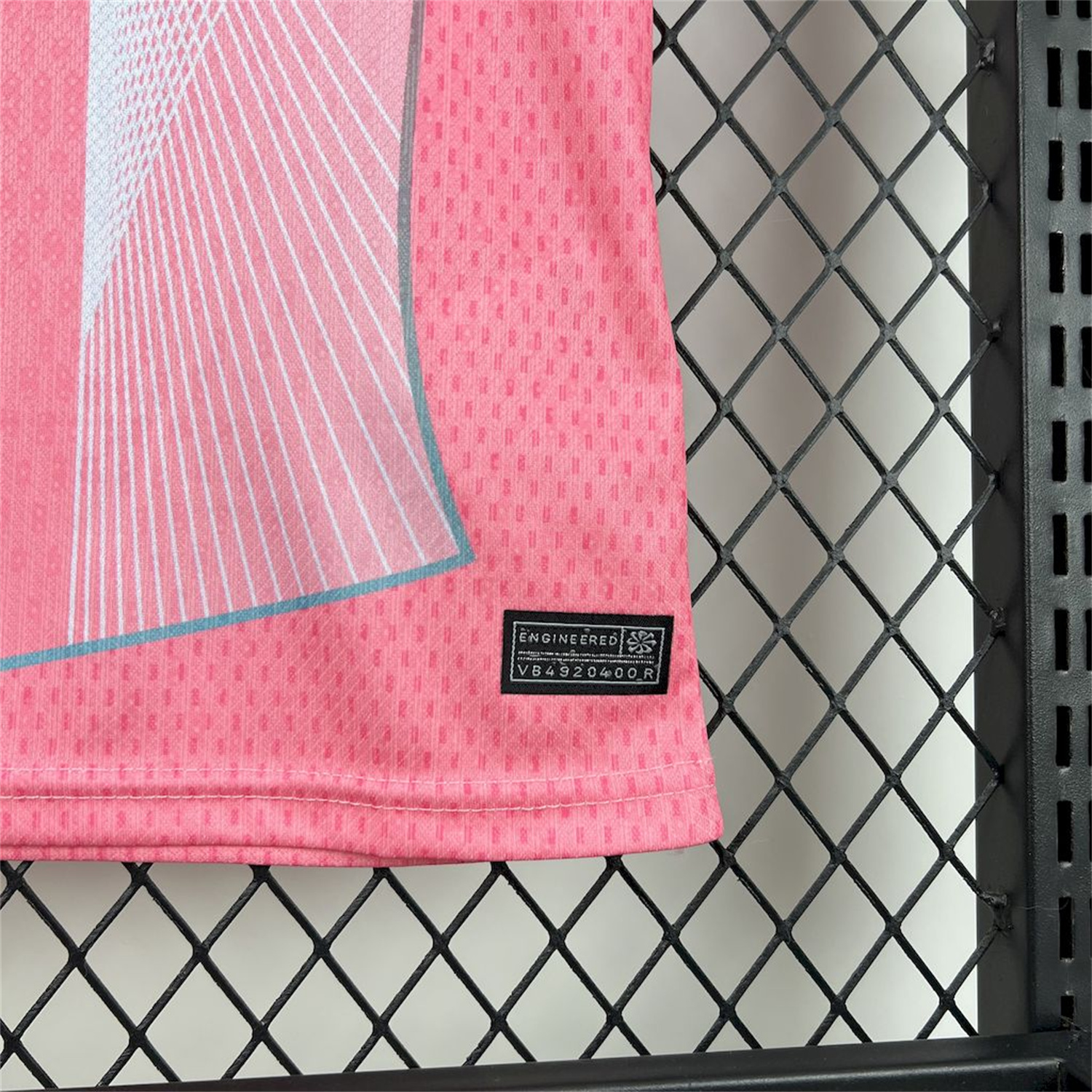 AlphaJersey-Barcelona 25-26 T90 White Lines Pink Gradient Special Kids Kit