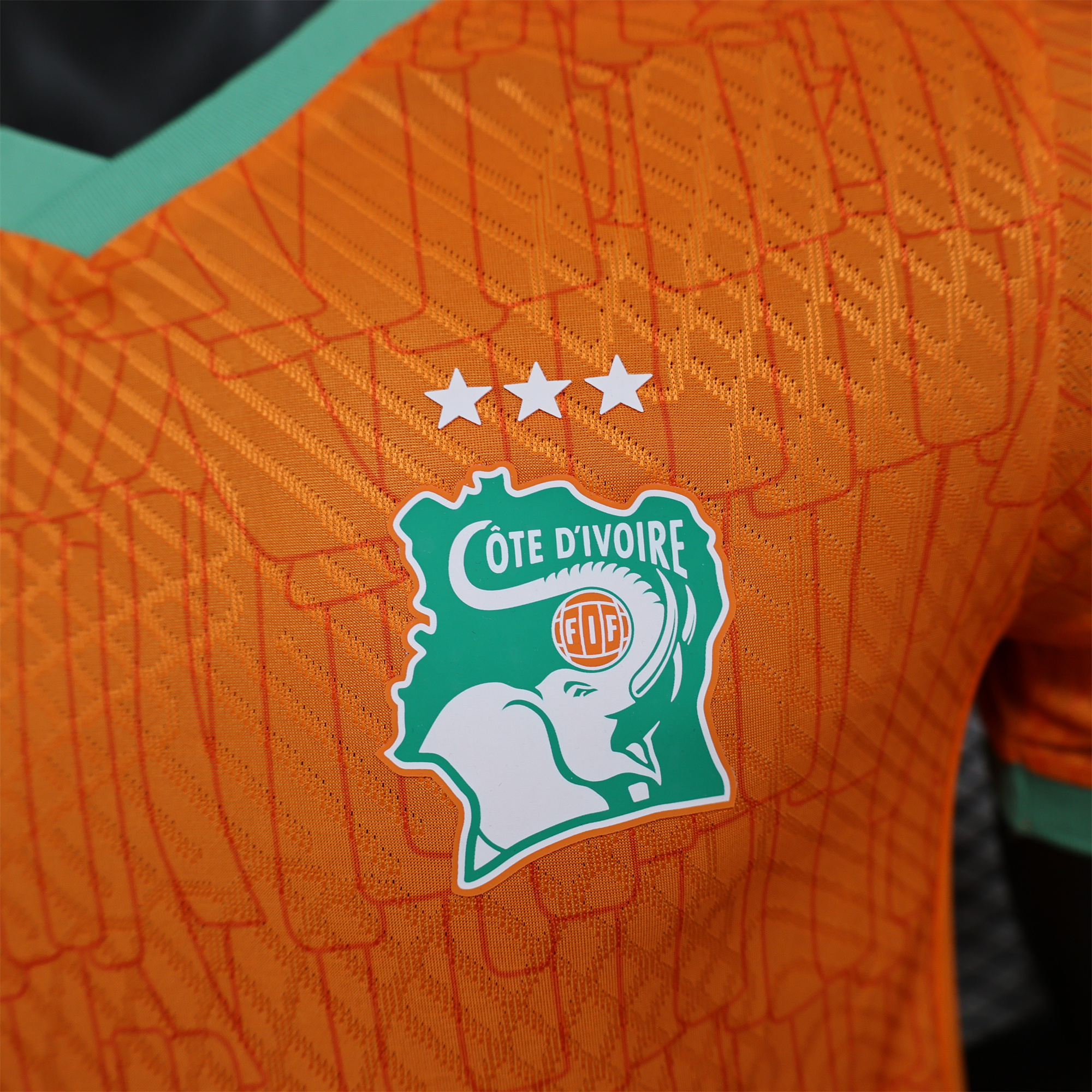 AlphaJersey-Ivory Coast 2024 Home Jersey - Player Version