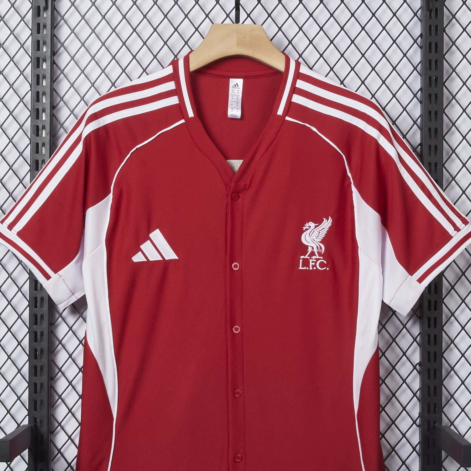 AlphaJersey-Liver.pool 25-26 Red Baseball Jersey