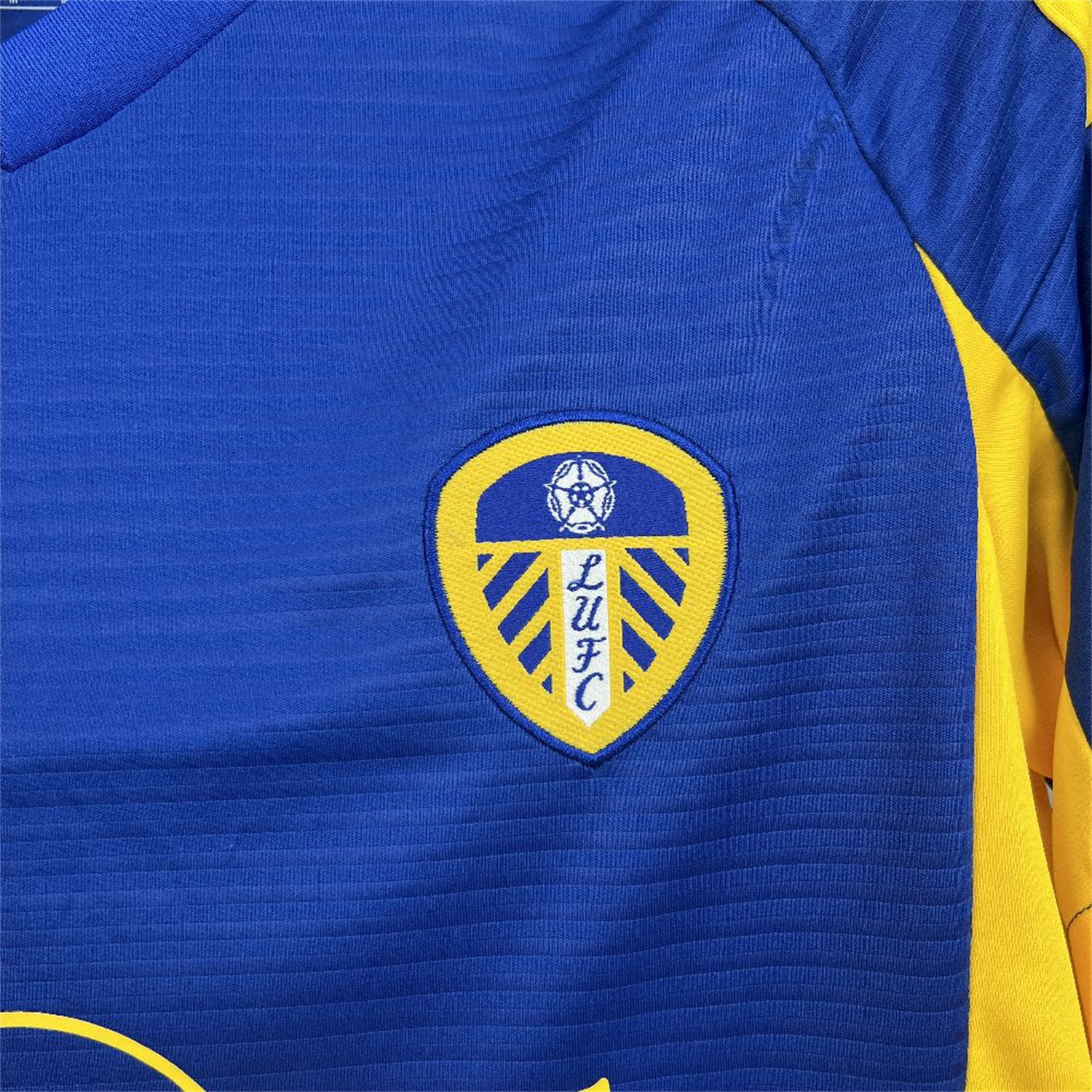 AlphaJersey-Leeds United 25-26 Away Blue Jersey - Fans Version