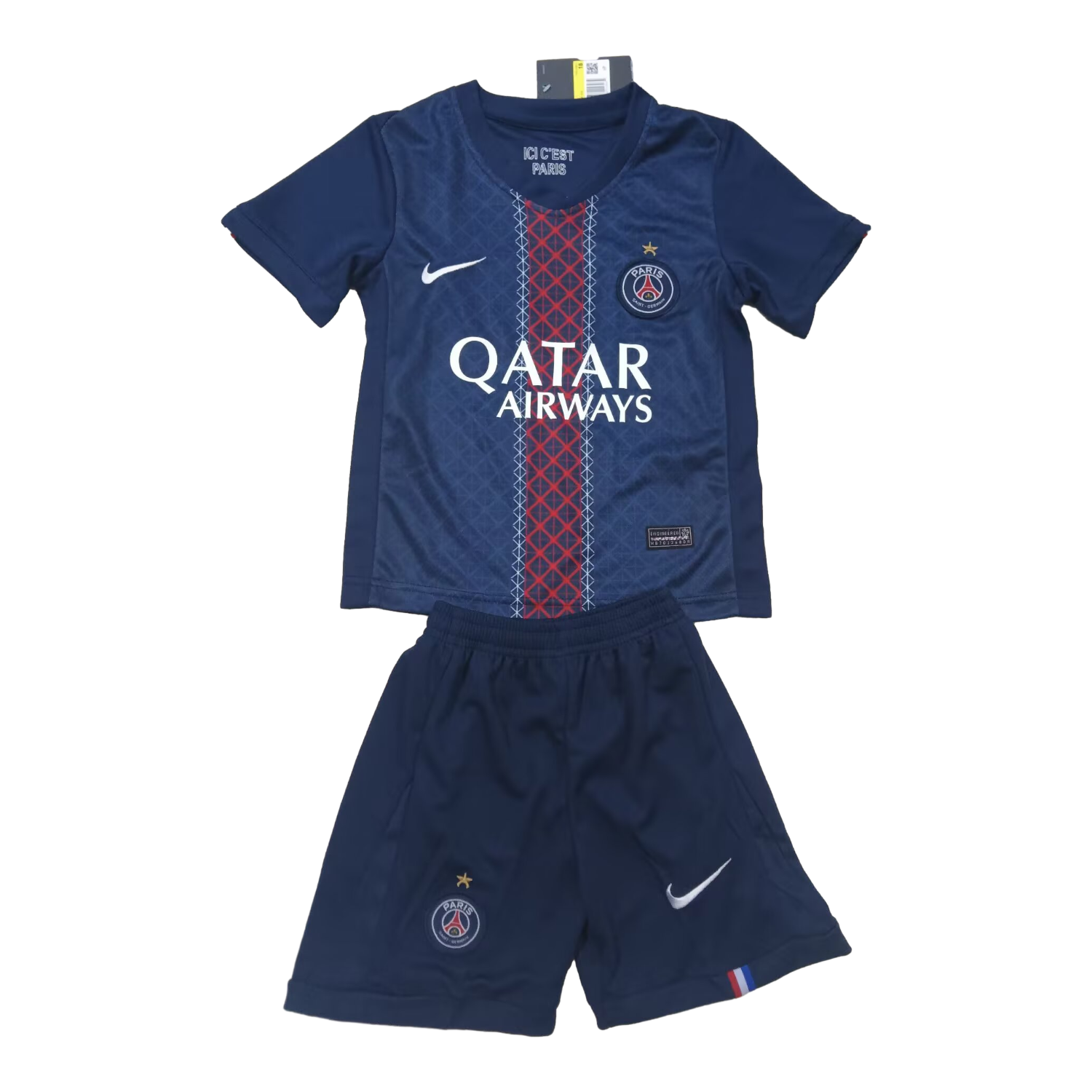 AlphaJersey-Paris Saint-Germain PSG 25-26 Champions League Commemorative Edition Kids Kit