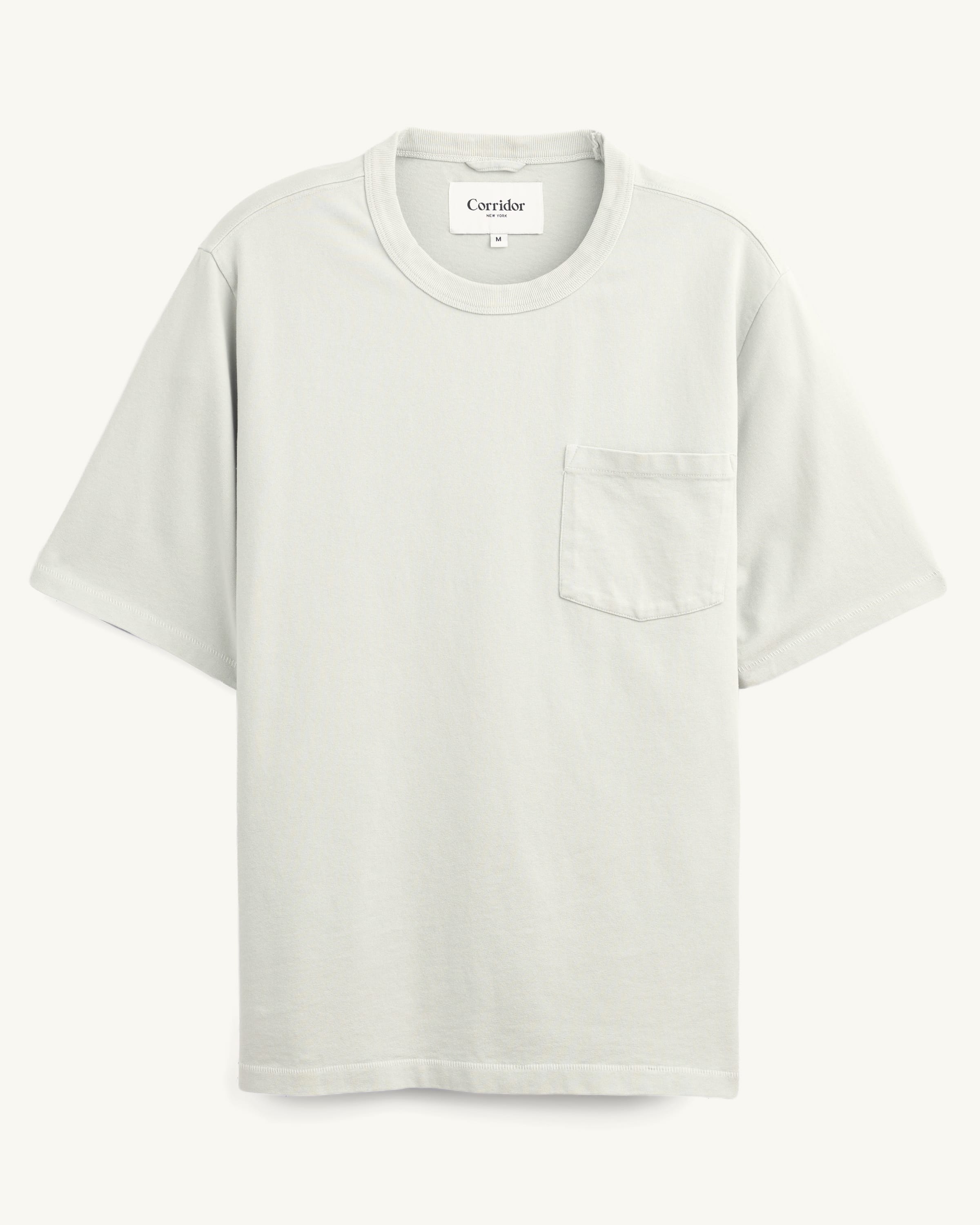 Garment Dye Tee - Light Blue | Modern Menswear by yycbvcnbmmnbm