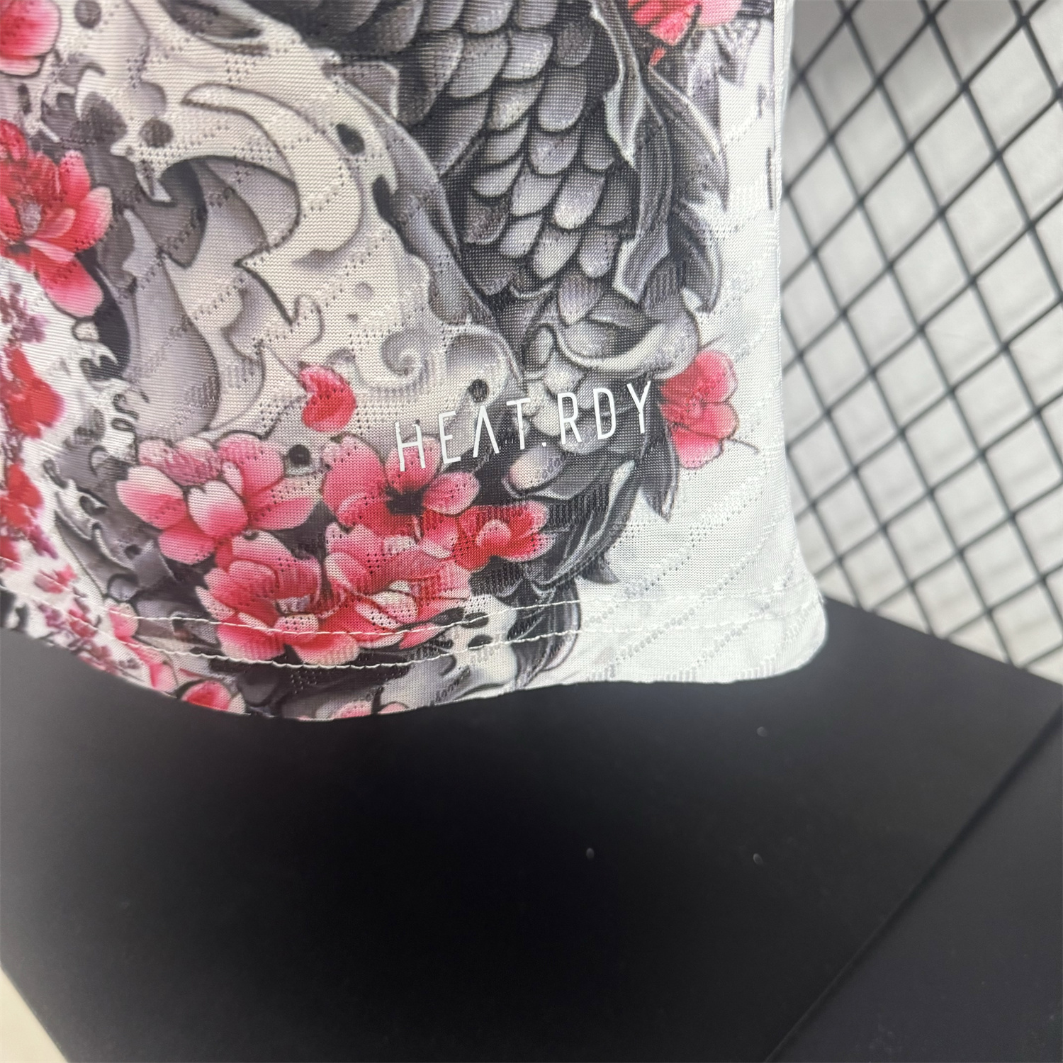 AlphaJersey-Japan 25-26 Black Dragon And Flowers White Special Jersey - Player Version