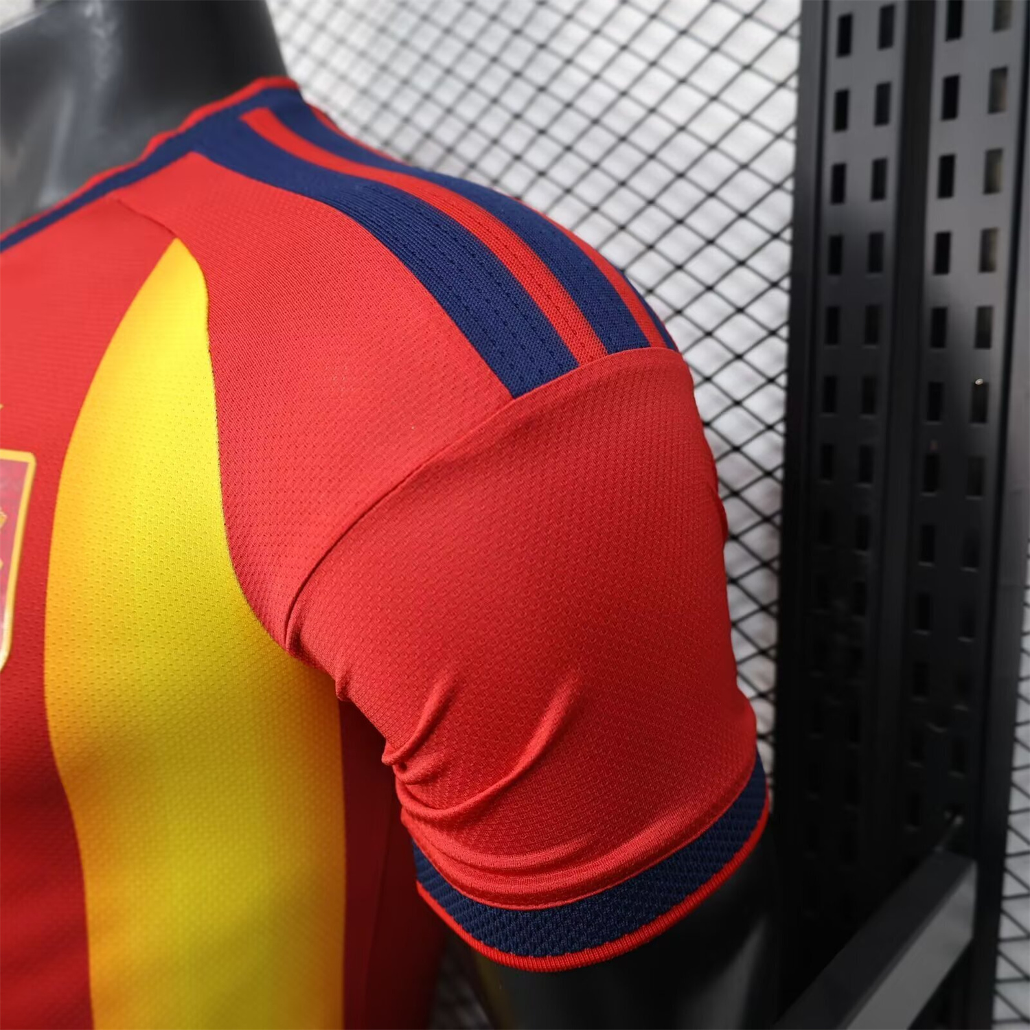 AlphaJersey-Spain 2026 Red And Yellow Stripes Special Jersey - Player Version