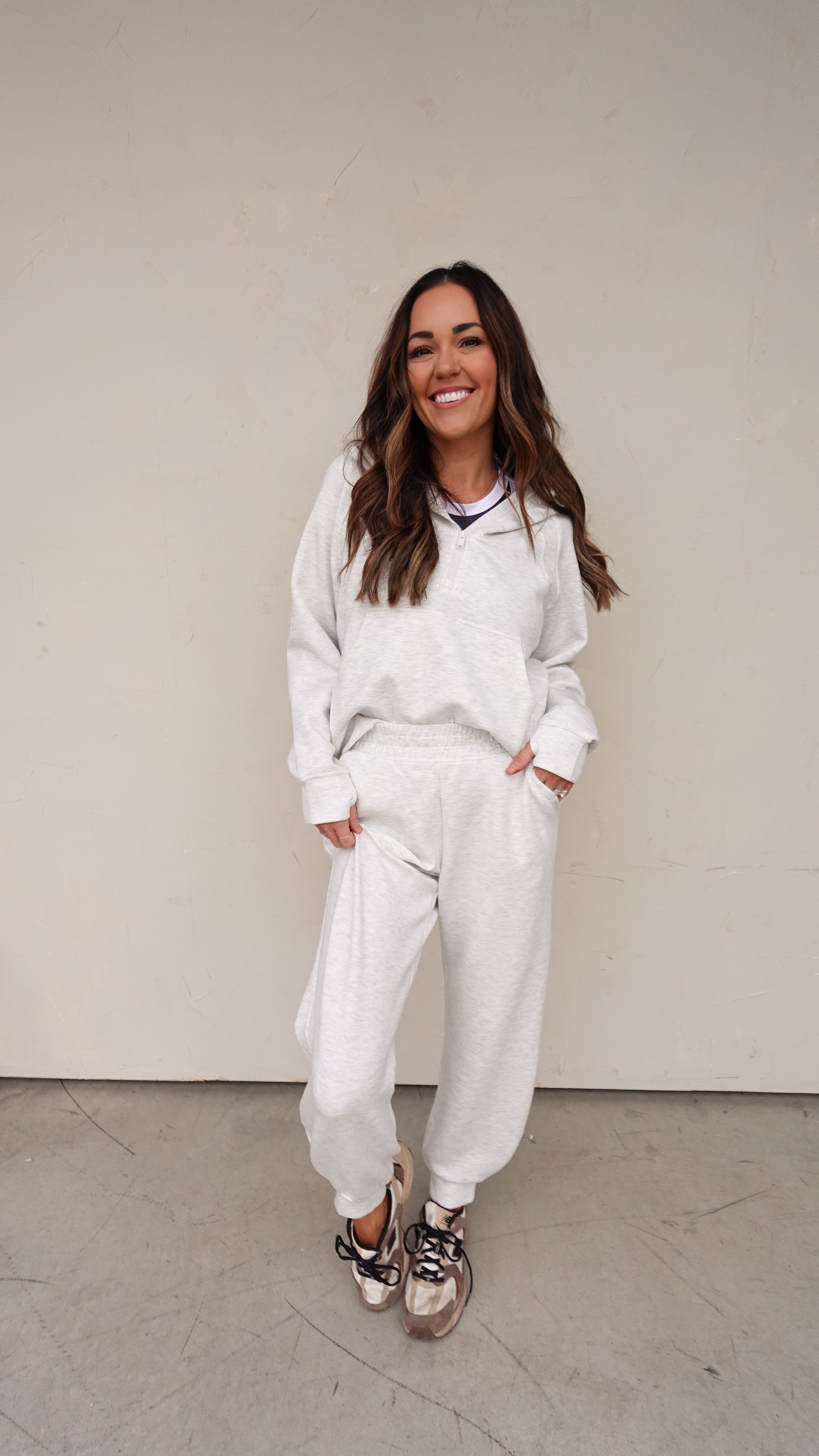Scuba Jogger - Heather Gray | Elegant Women's Fashion by coolavocek