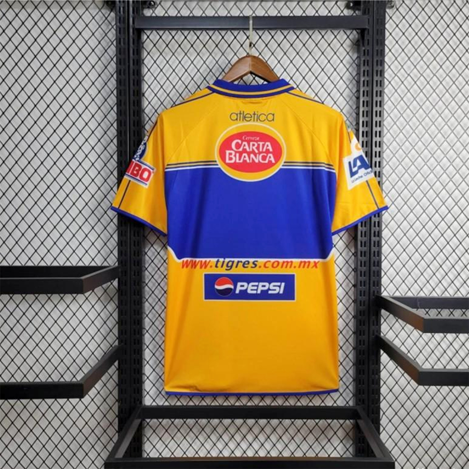AlphaJersey-Retro Tigres UANL 2000-01 Home Jersey