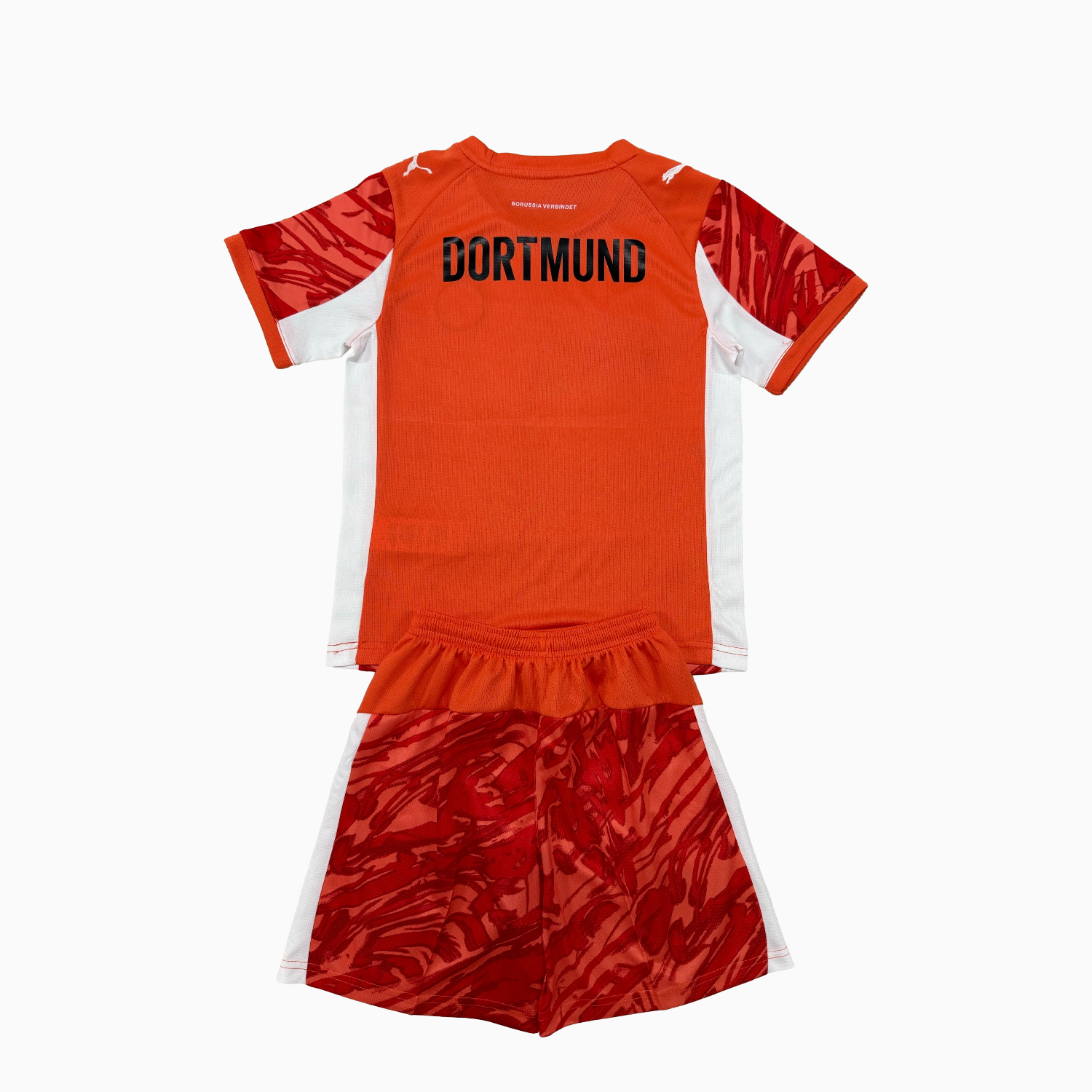 AlphaJersey-Dortmund 25-26 Orange Goalkeeper Men's Adult Jersey Set - Fans Version
