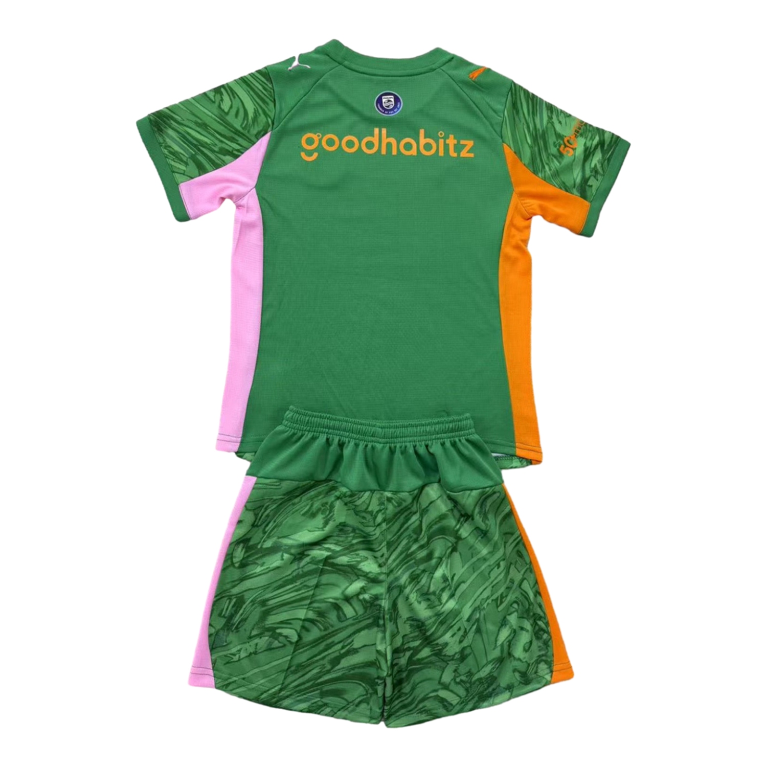 AlphaJersey-PSV Eindhoven 25-26 Green Goalkeeper Men's Adult Jersey Set - Fans Version