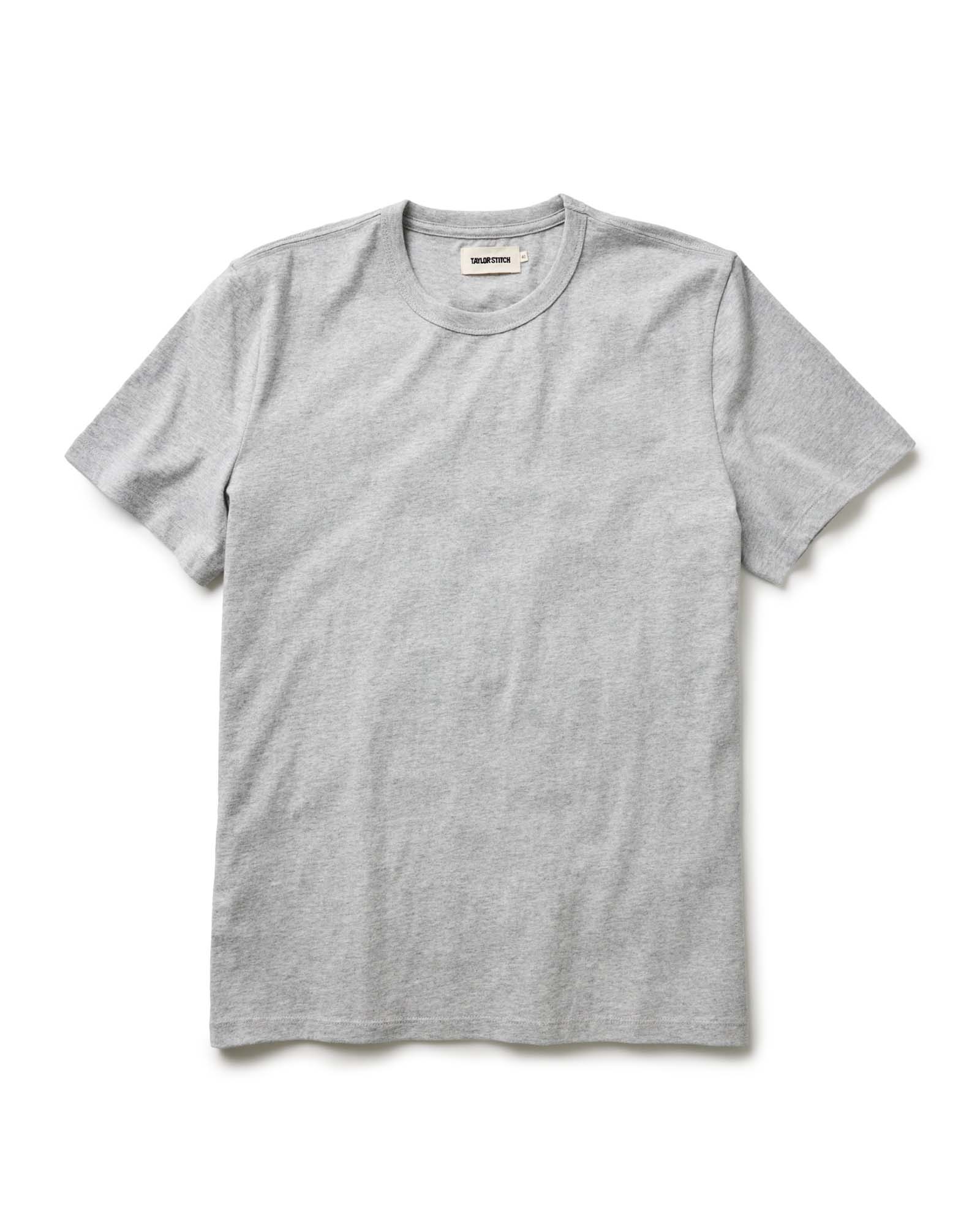 The Organic Cotton Tee in Heather Grey | Modern Menswear by yycbvcnbmmnbm
