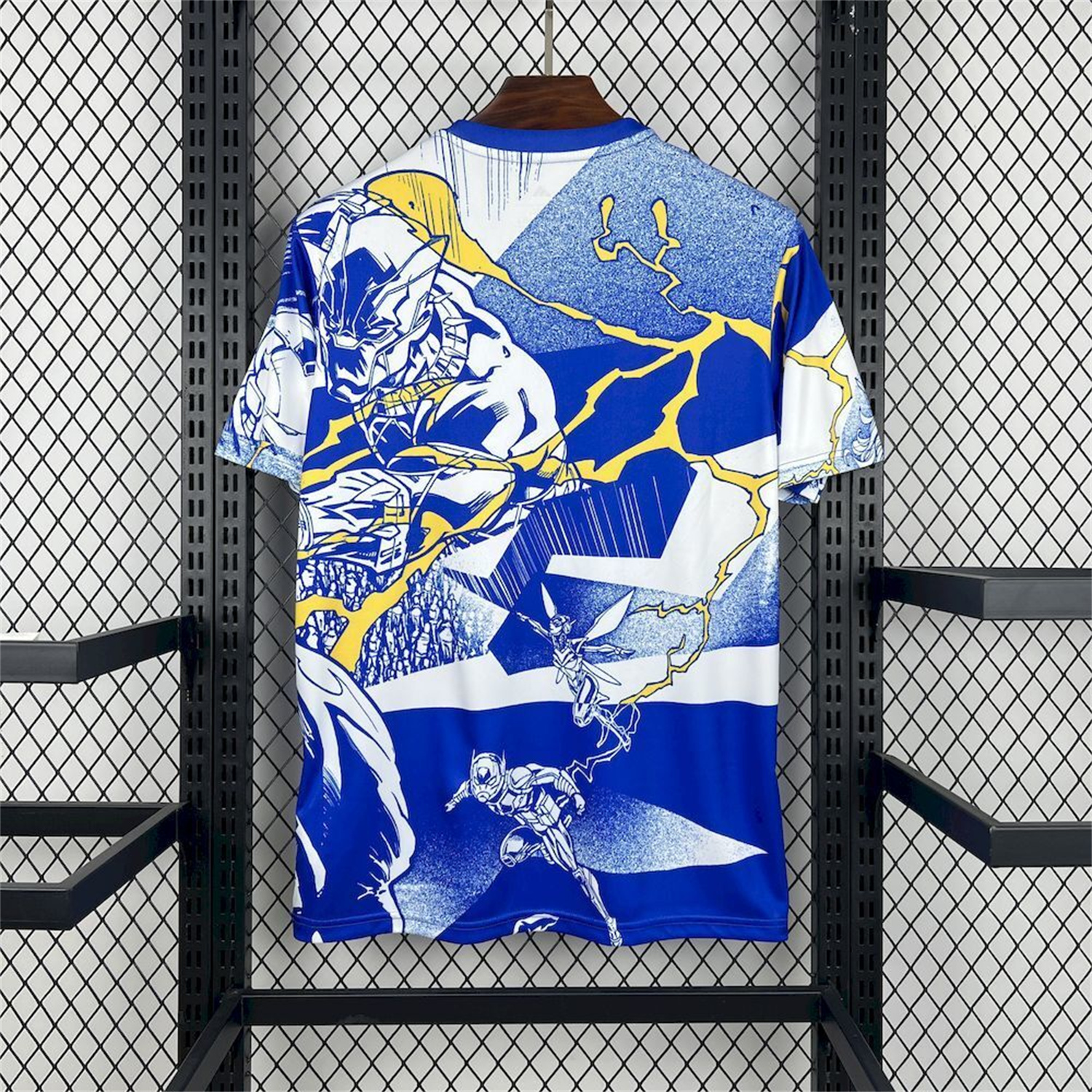 AlphaJersey-Real Madrid 25-26 Comics Blue And White Special Jersey - Fans Version