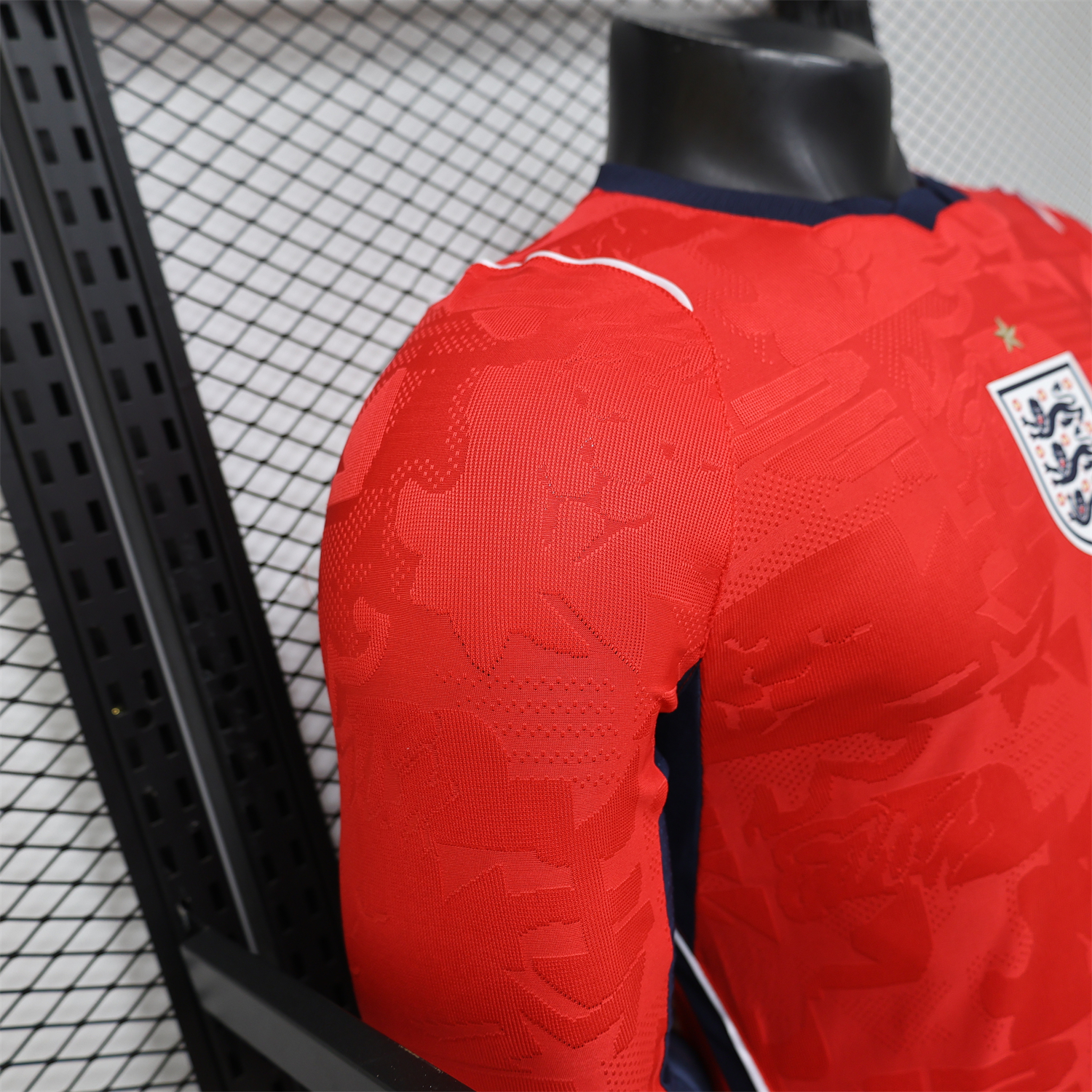 AlphaJersey-England 2026 Away Long Sleeves Jersey - Player Version