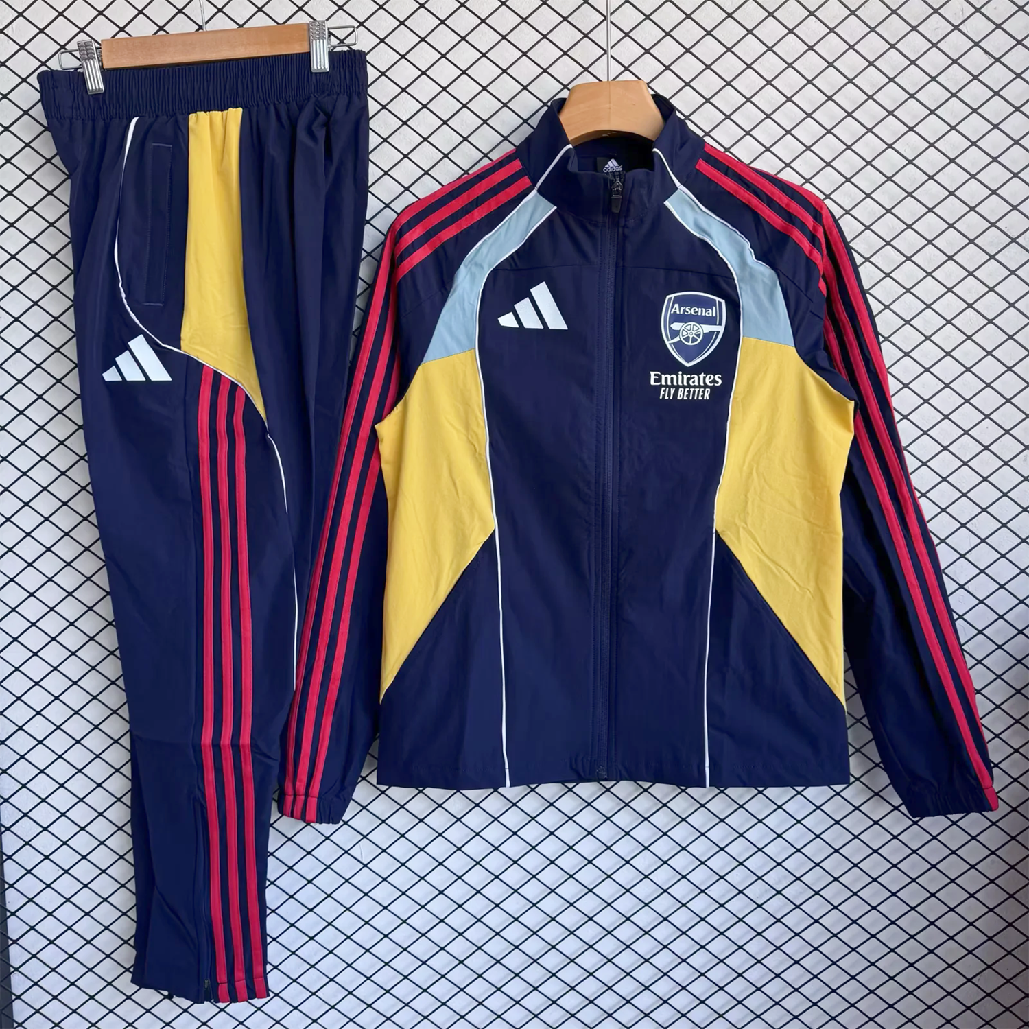 AlphaJersey-Arsenal 25-26 Windbreaker Training Set - Four Colors Top and Pants
