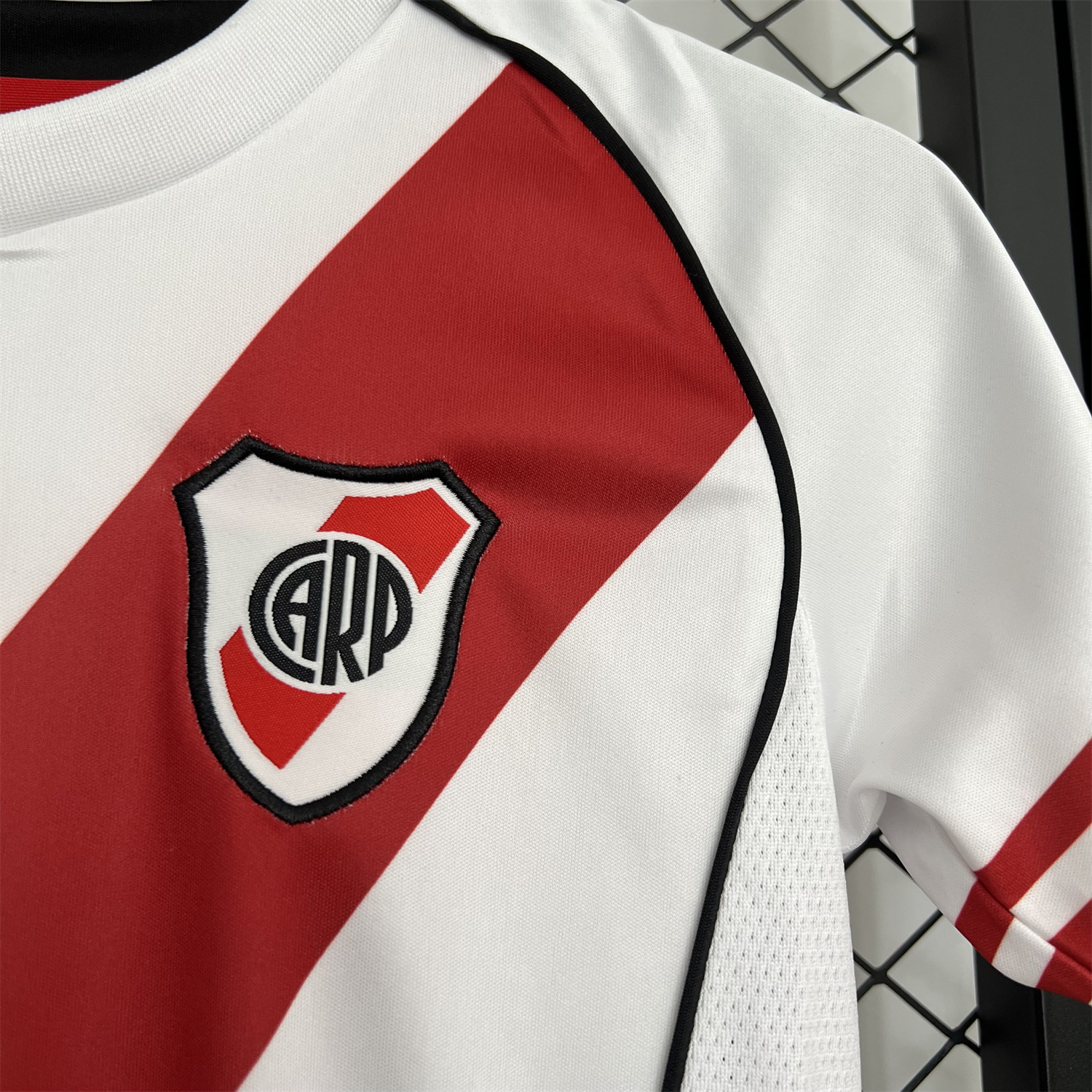 AlphaJersey-River Plate 25-26 Home Unsponsored Kids Kit