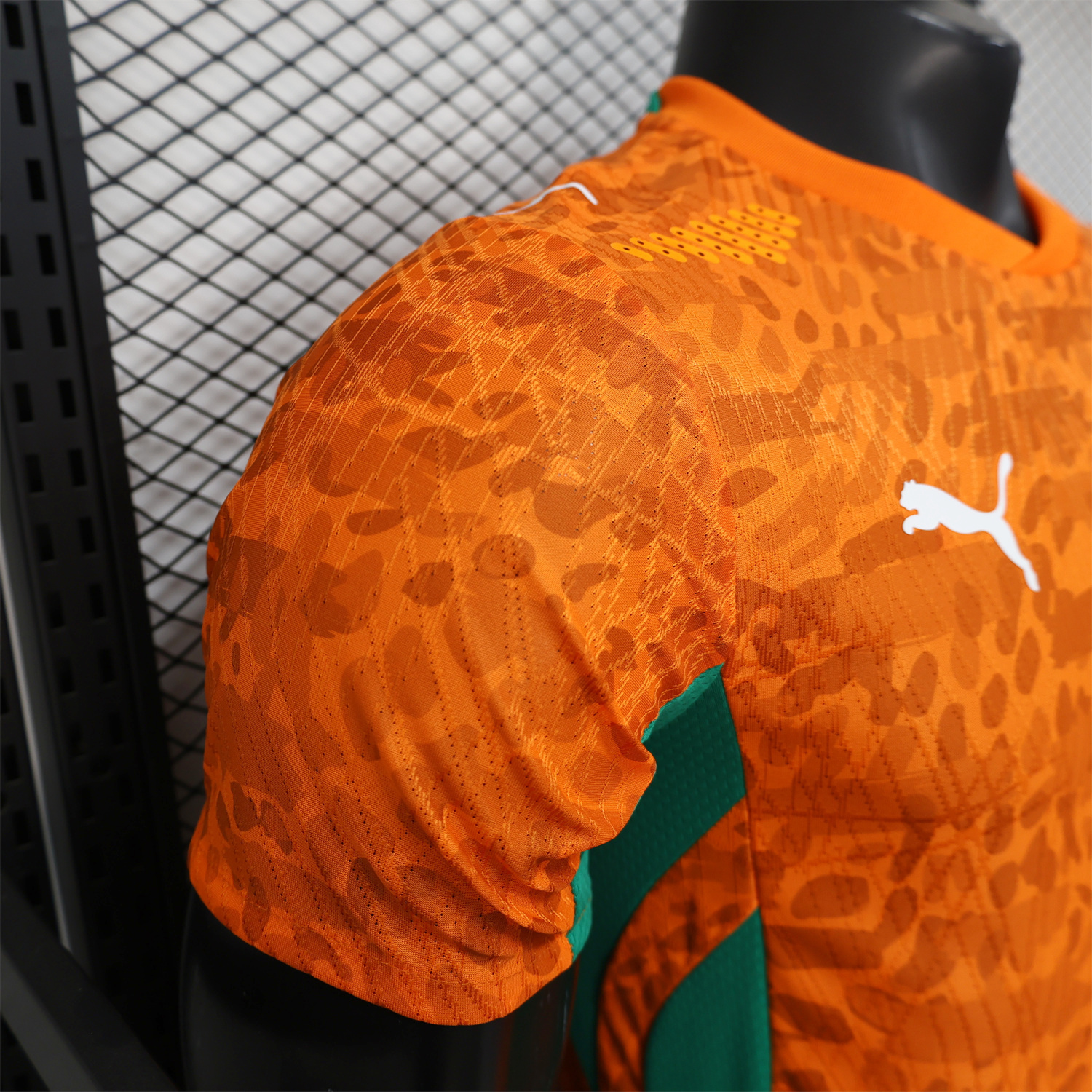 AlphaJersey-Ivory Coast 2026 Home Orange Jersey - Player Version