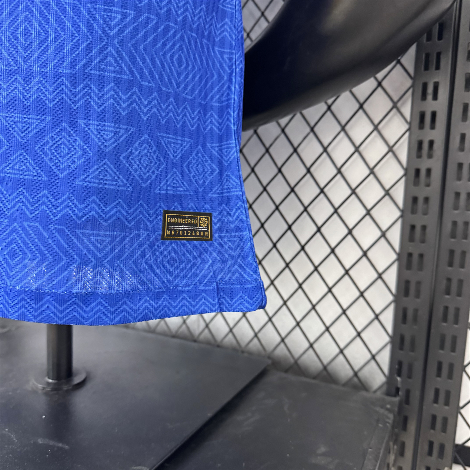 AlphaJersey-Brazil 2026 Diamond Texture Blue Special Jersey - Player Version