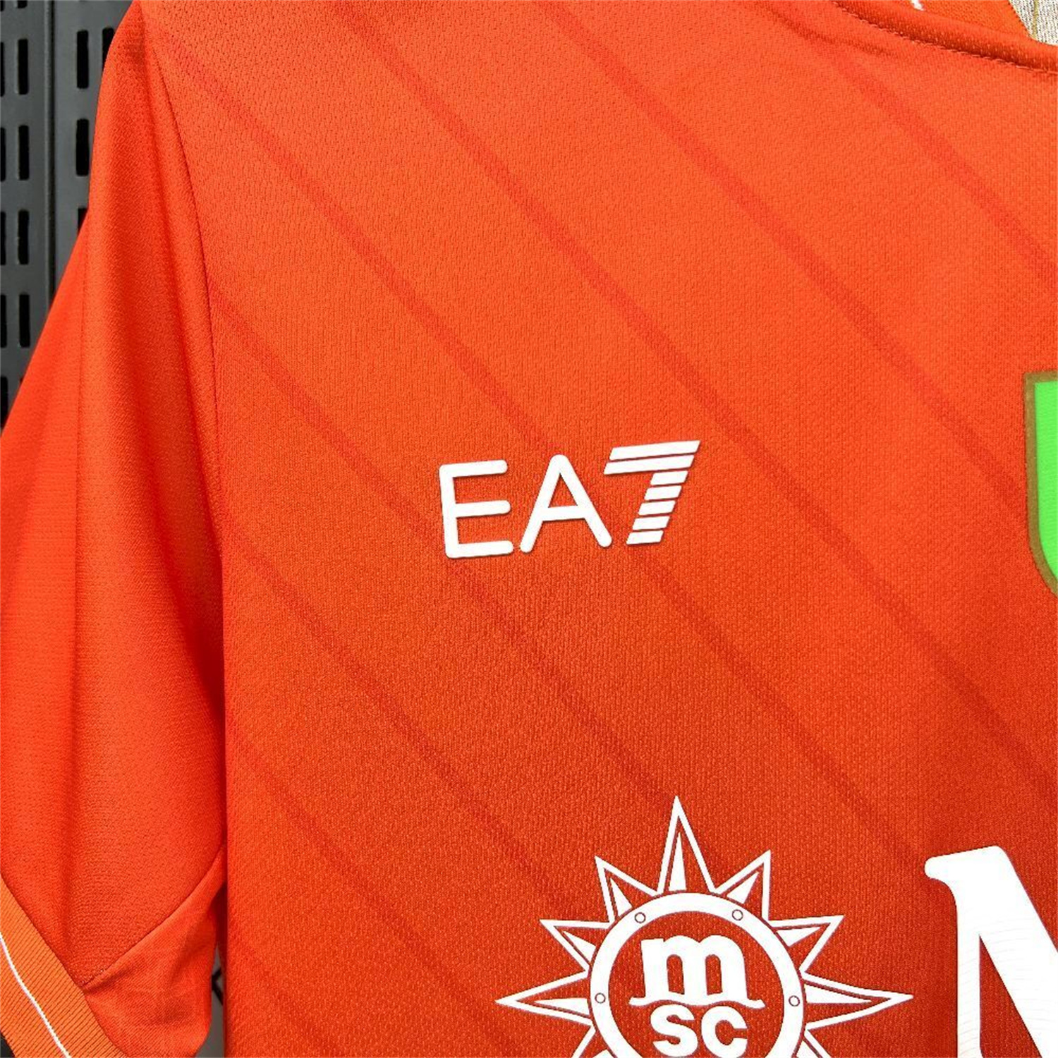 AlphaJersey-Napoli 25-26 Goalkeeper Orange Jersey - Fans Version
