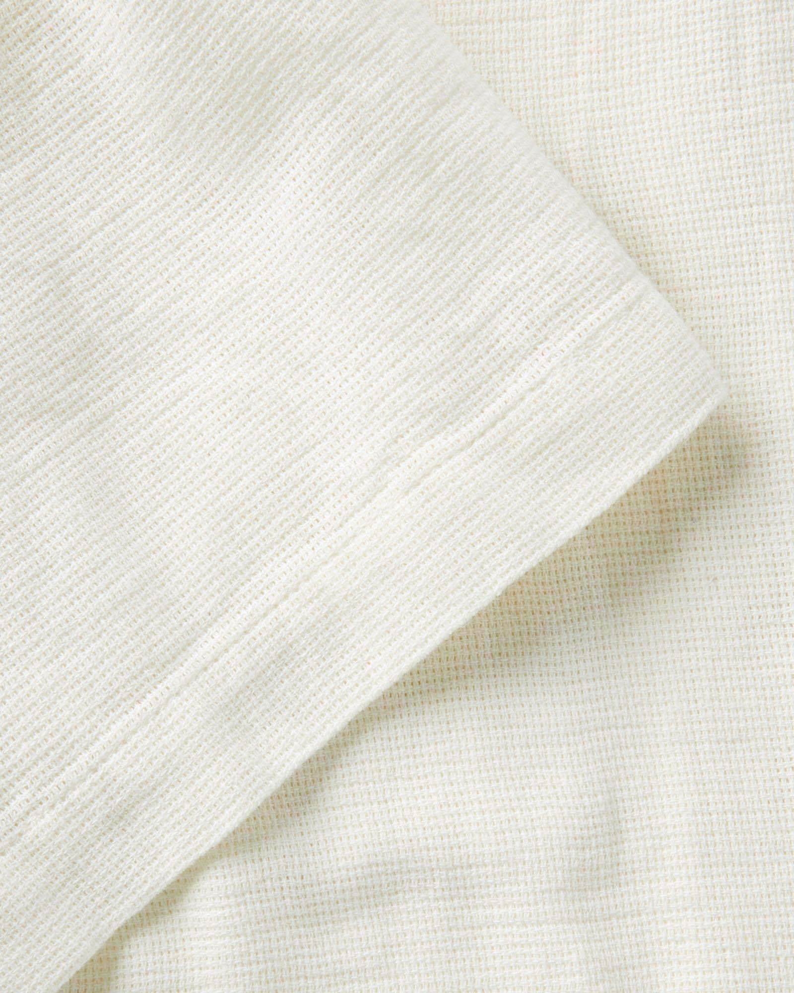 The Conrad Shirt in Vintage White Linen | Modern Menswear by yycbvcnbmmnbm