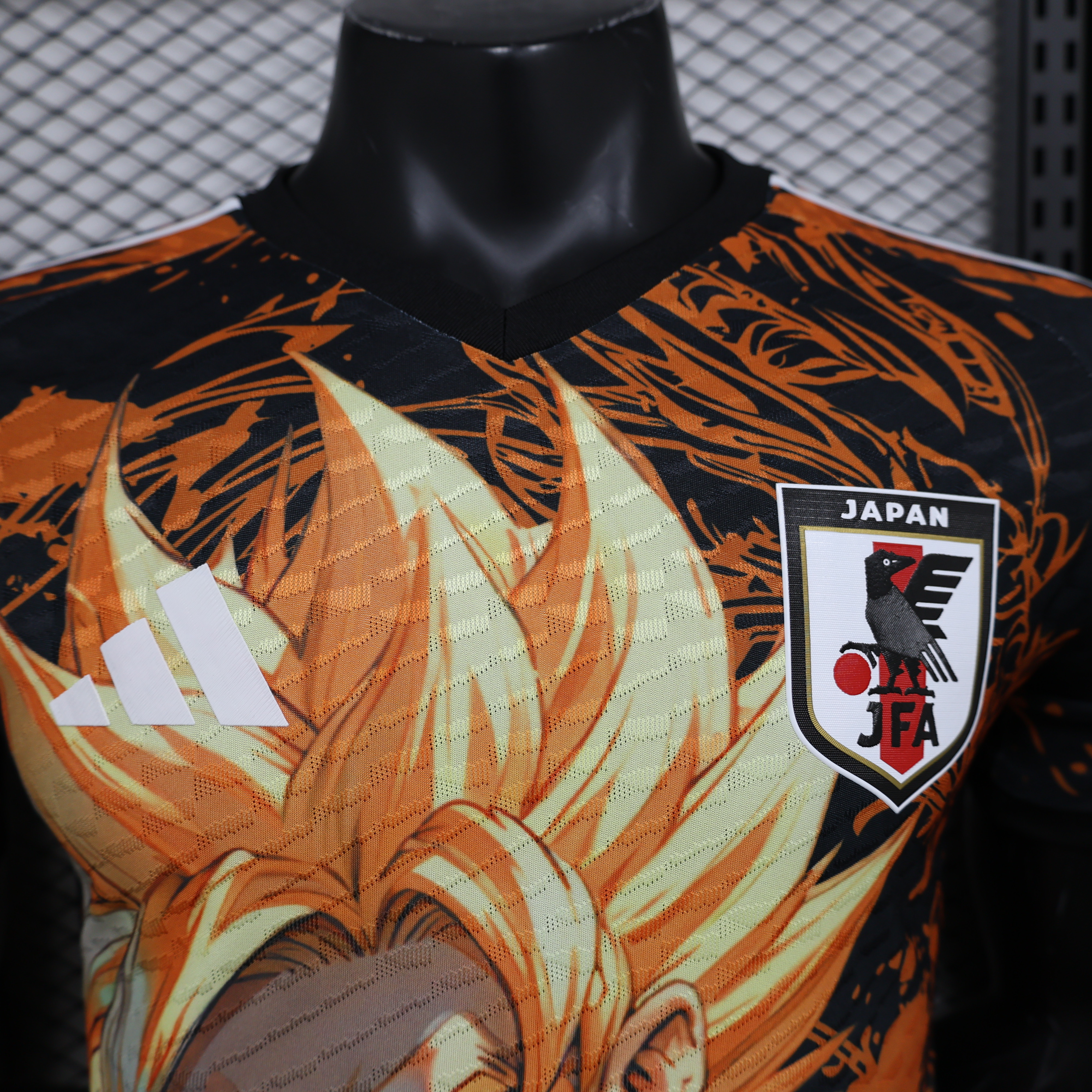 AlphaJersey-Japan 2024 Super Saiyan 1 Special Edition Jersey - Player Version
