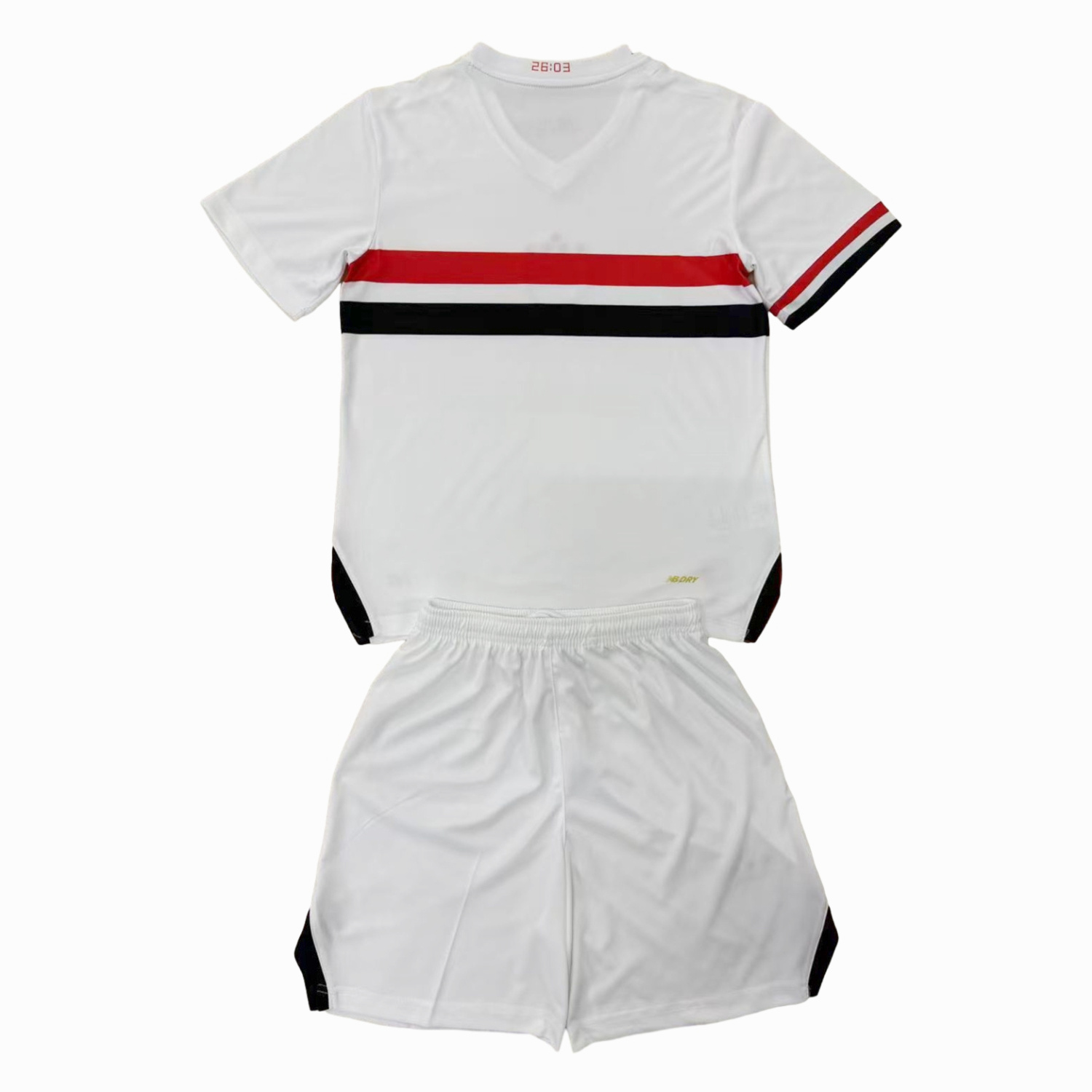 AlphaJersey-Sao Paulo 25-26 Home Kids Kit