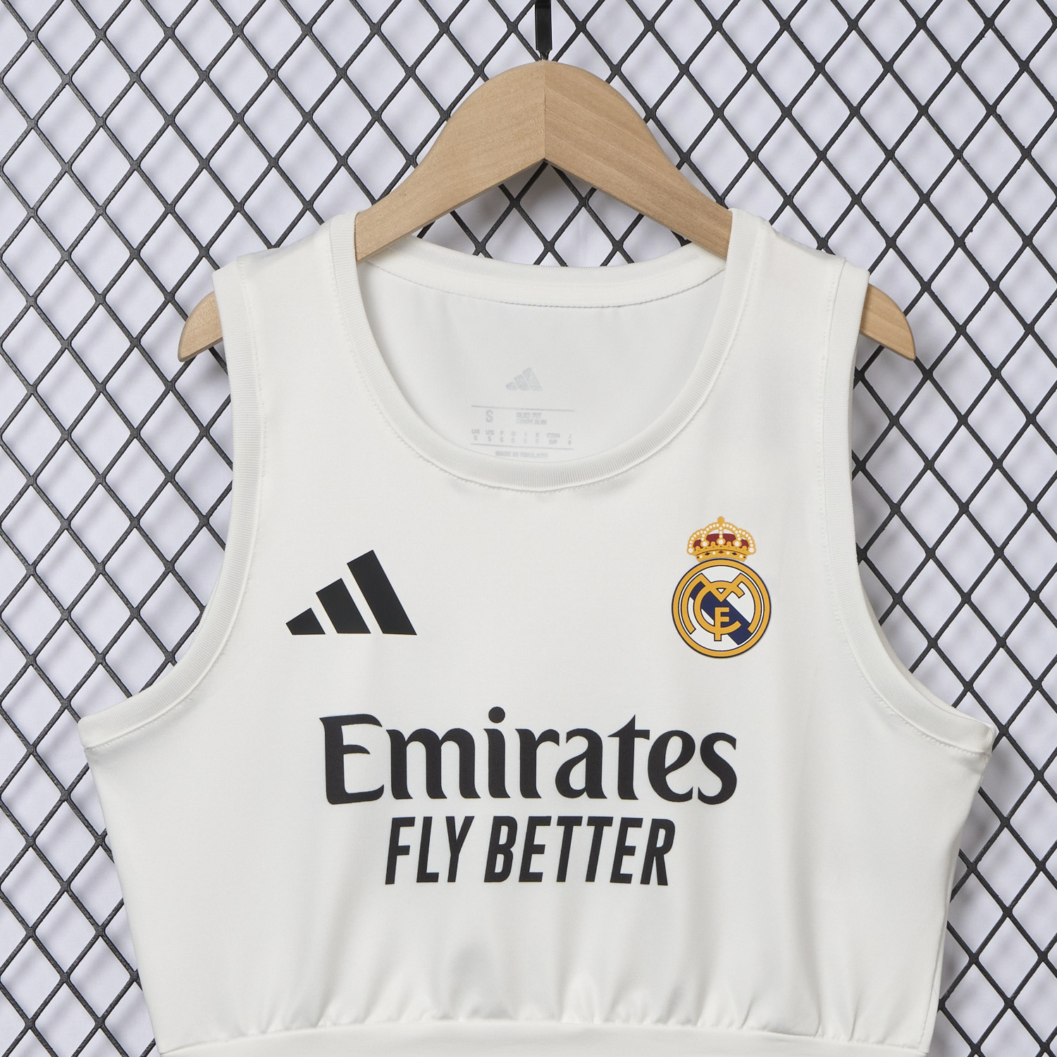 AlphaJersey-Women's Real Madrid 25-26 Home Yoga Vest