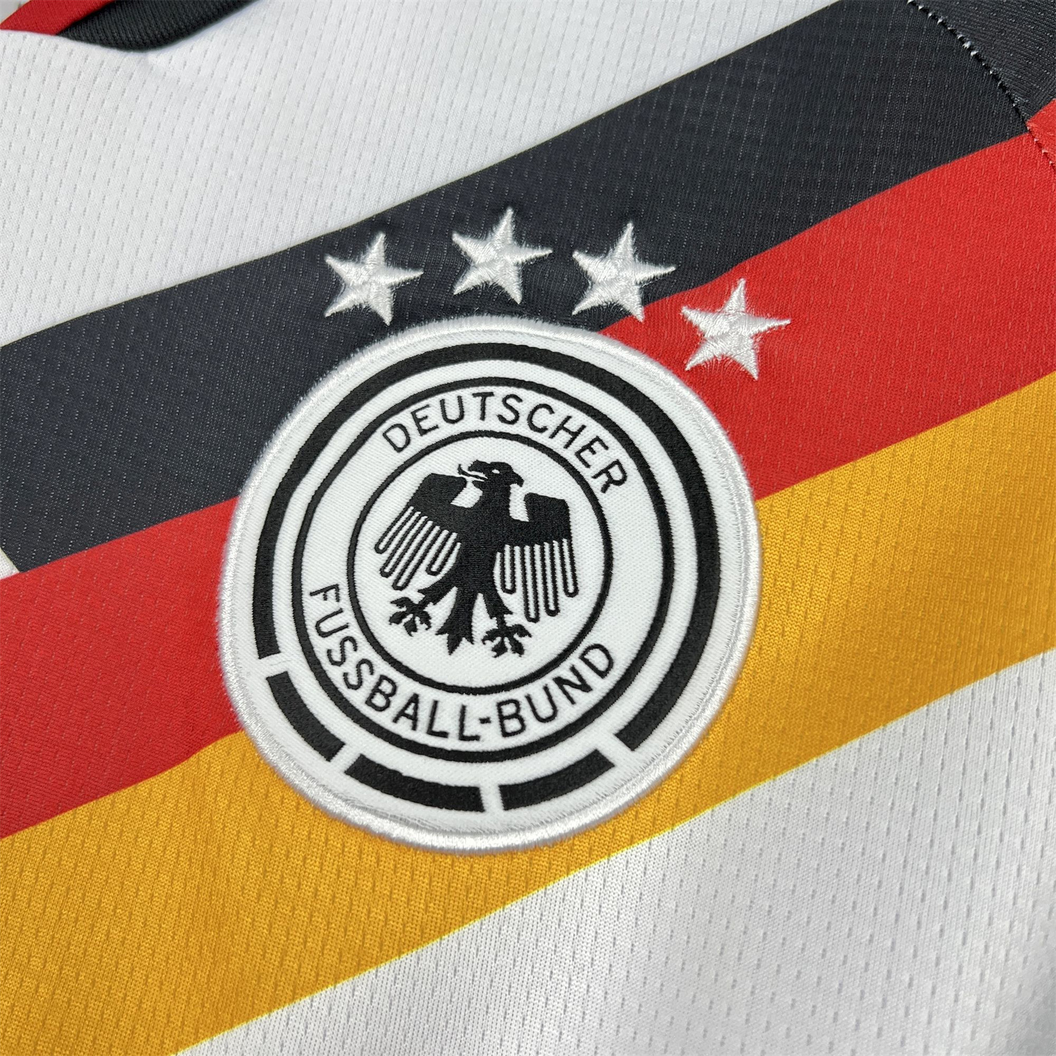 AlphaJersey-Germany 2026 Home Long Sleeves Jersey - Fans Version