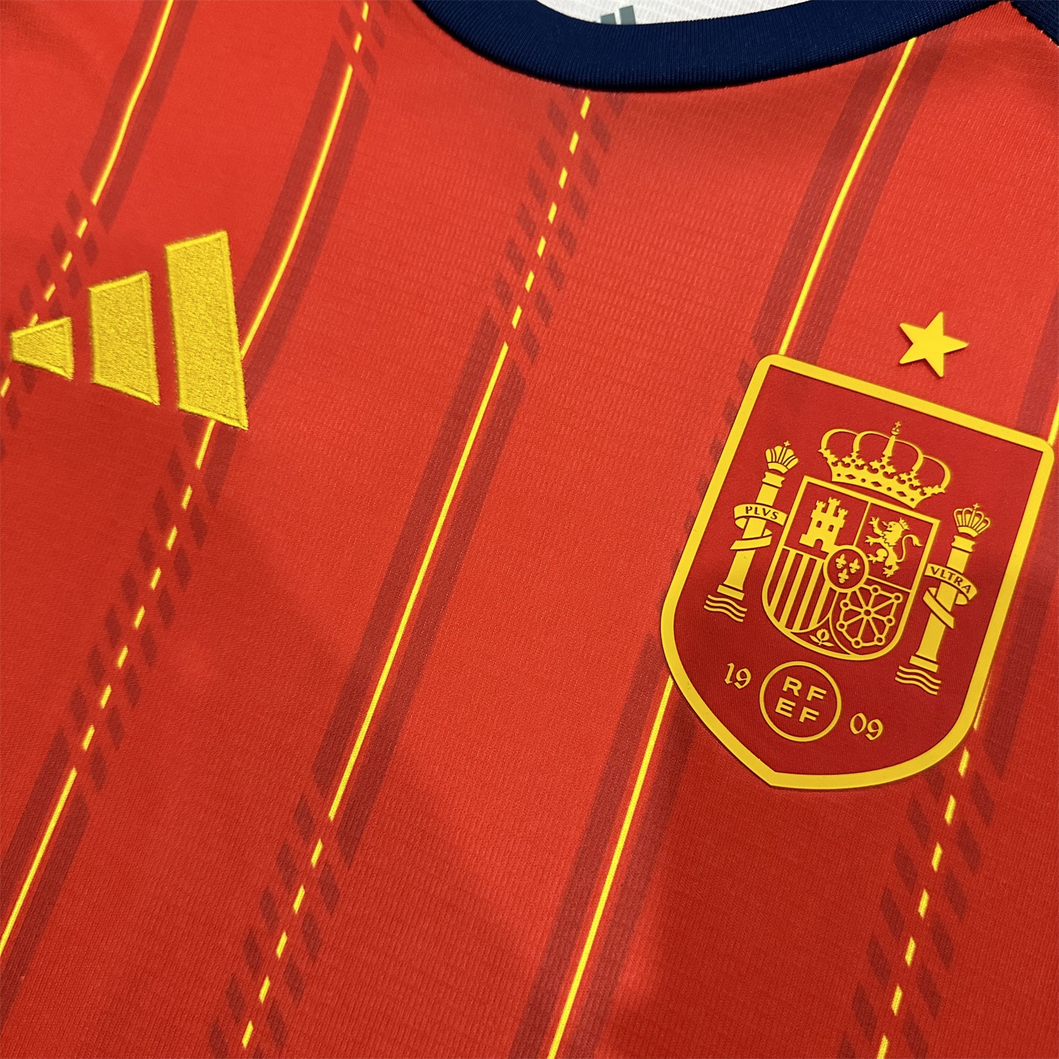 AlphaJersey-Spain 2026 Home Red Jersey - Fans Version