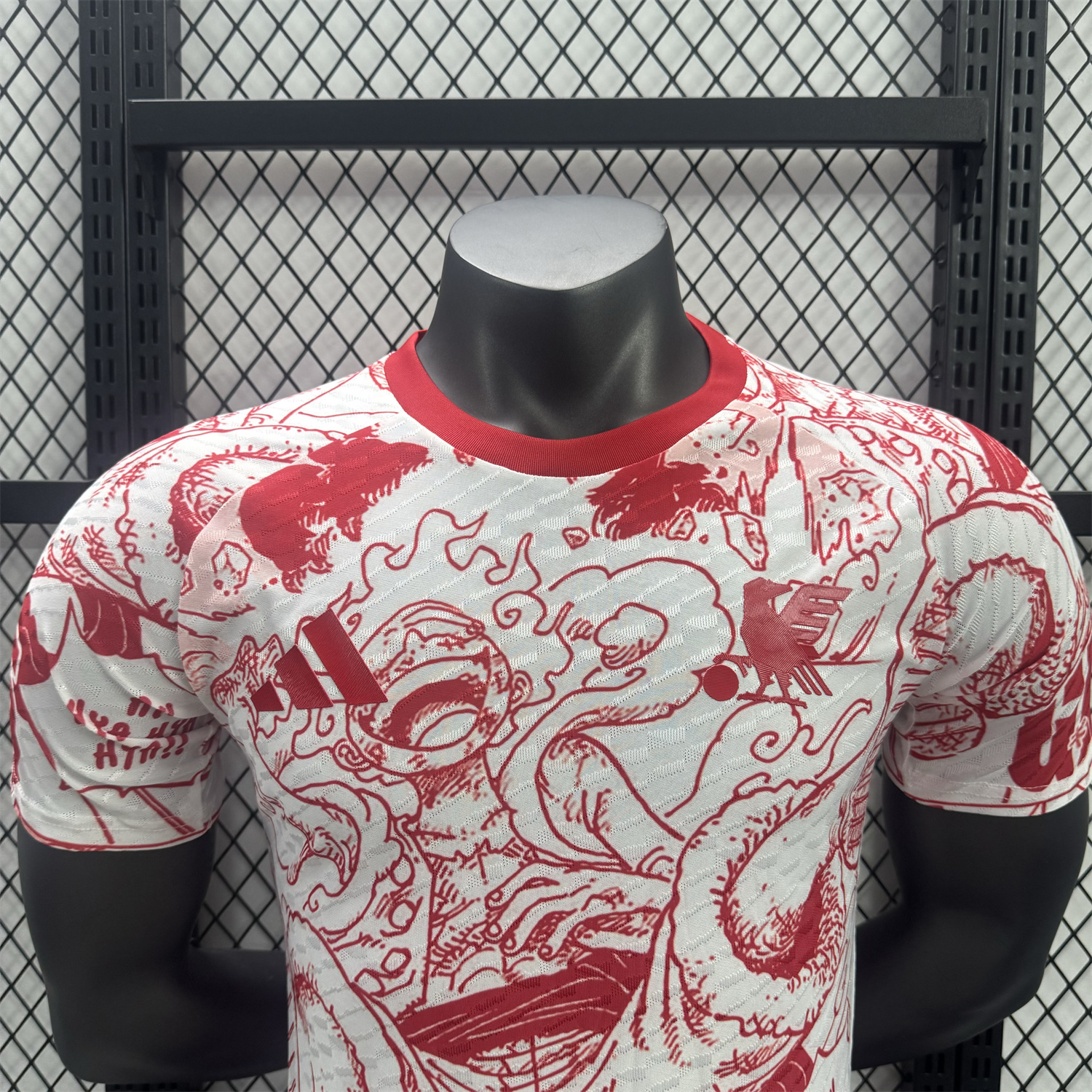 AlphaJersey-Japan 25-26 Red Line Gear 5 Nika White Special Edition Jersey - Player Version