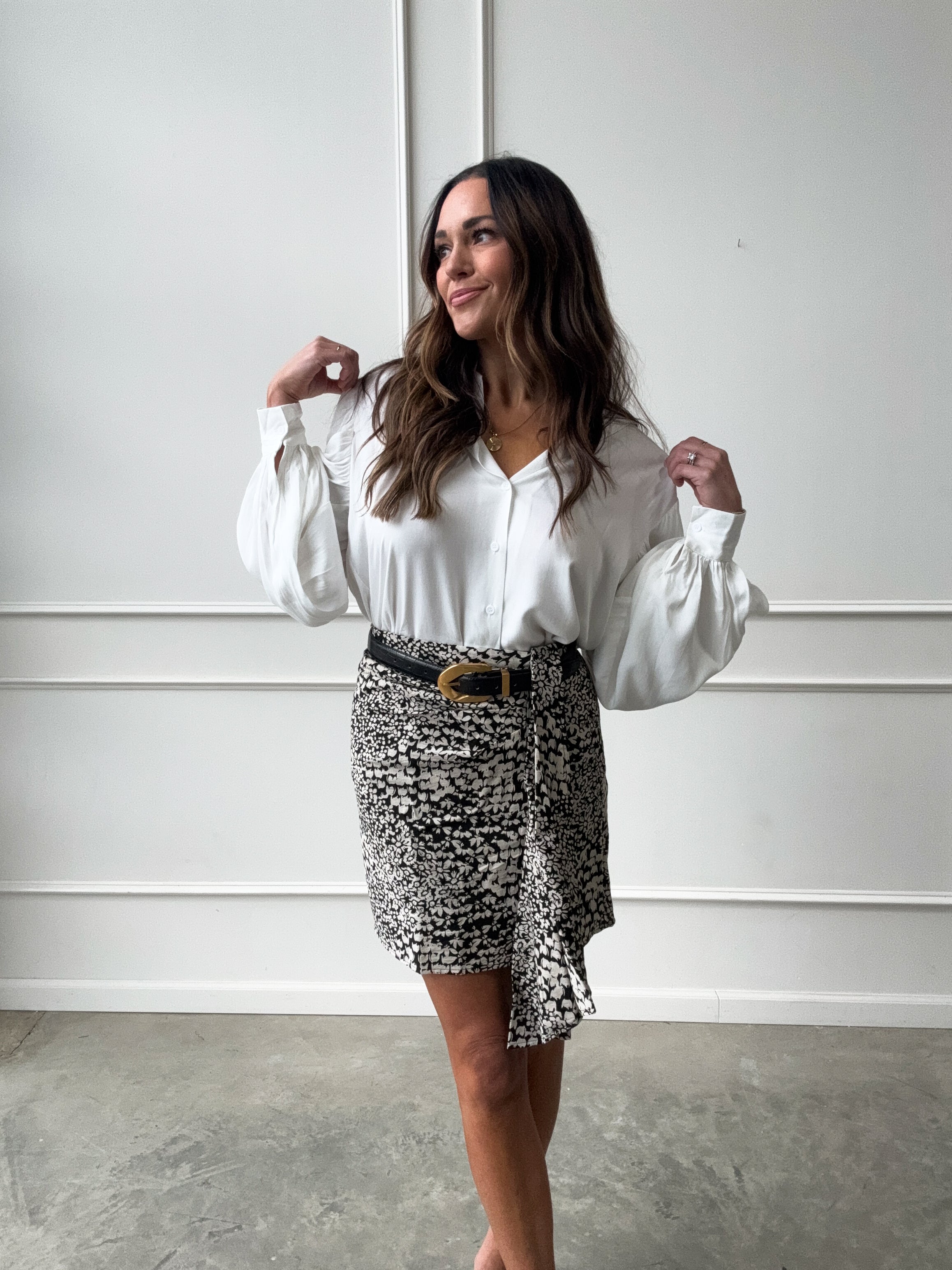 Classic White Relaxed Button-Down | Elegant Women's Fashion by coolavocek