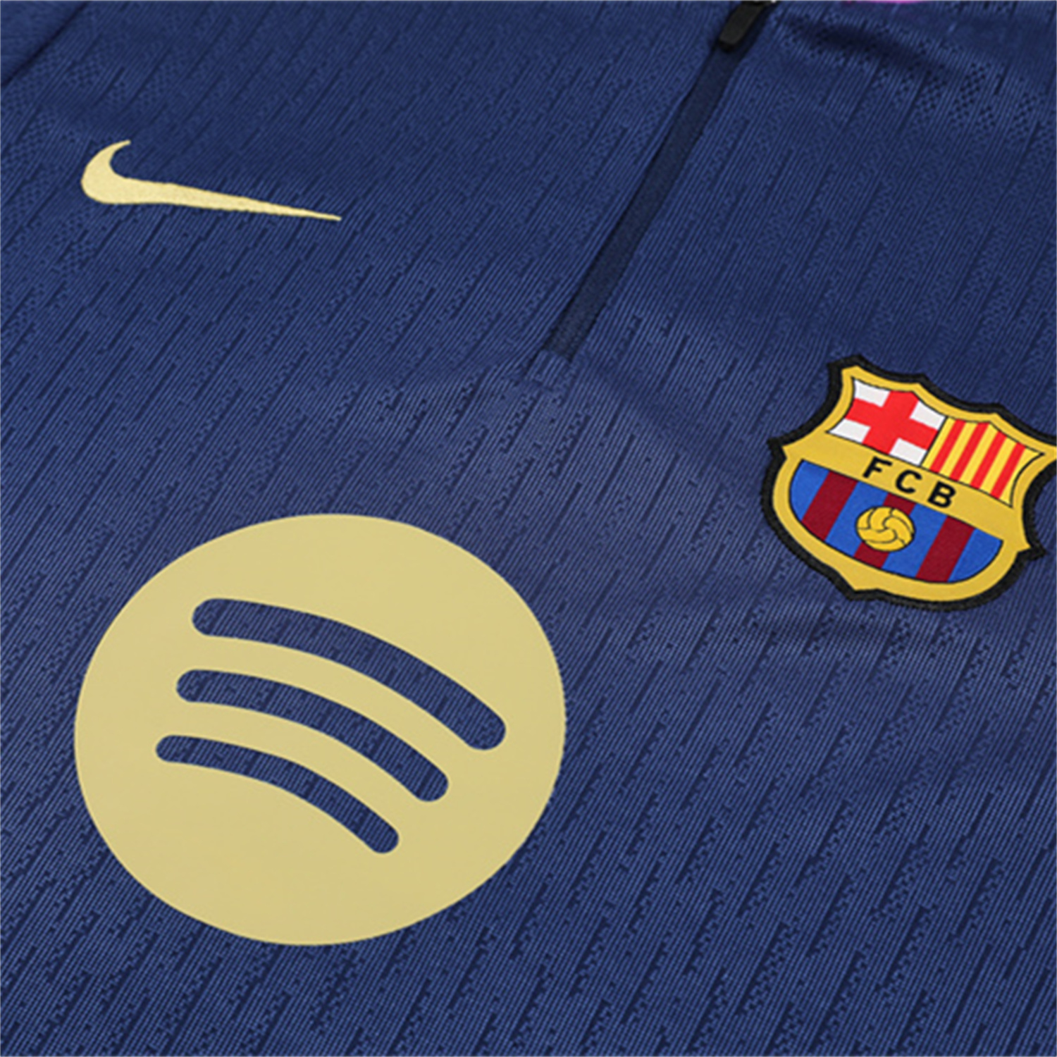 AlphaJersey-Barcelona 25-26 Long Sleeves Training Set - Royal Blue top & Royal Blue Pants