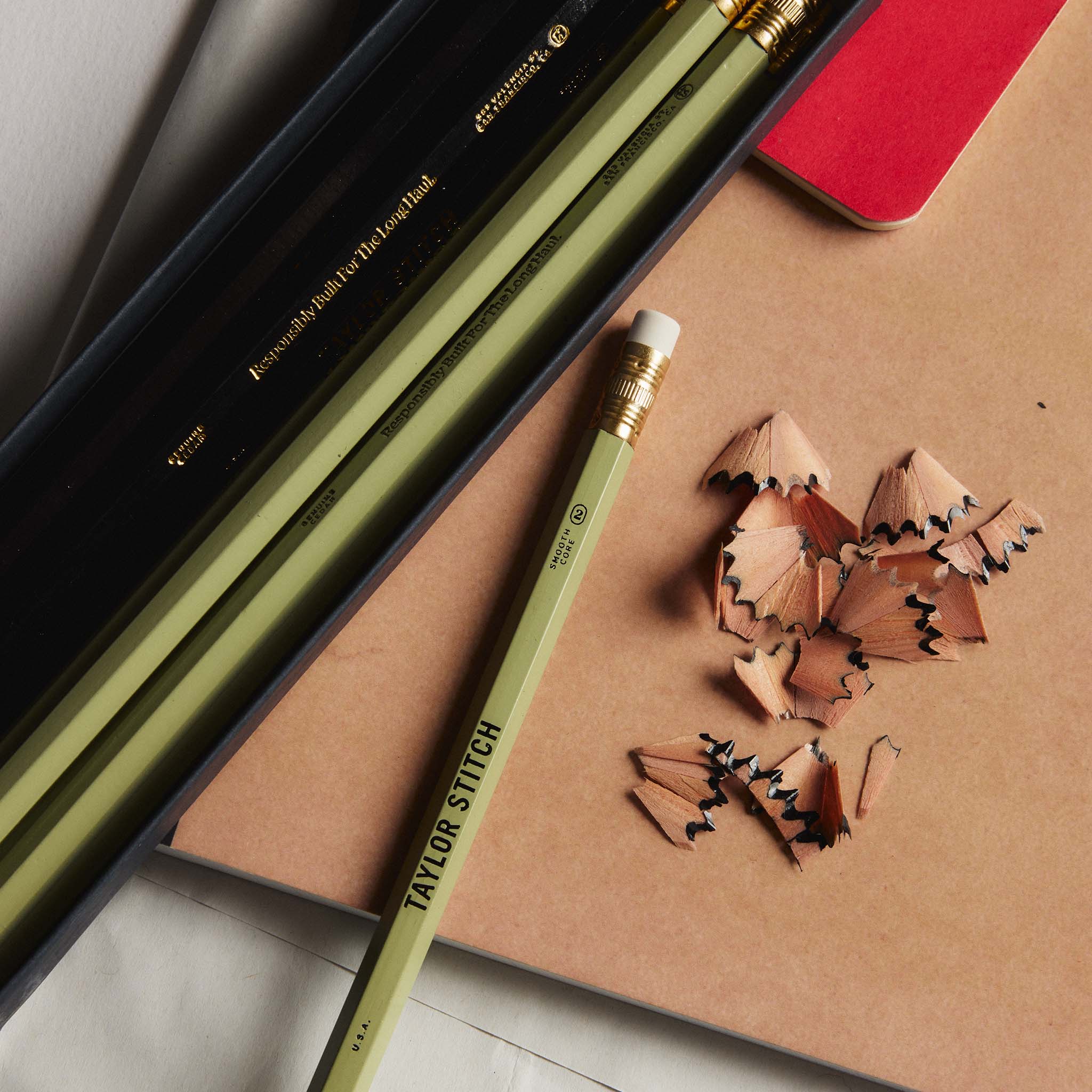 The Cedar Hex Pencil (12-Pack) | Modern Menswear by yycbvcnbmmnbm