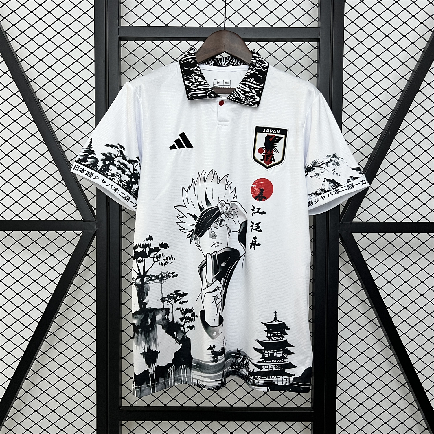 AlphaJersey-Japan 2024 Gojo Satoru White Special Edition Jersey - Fans Version