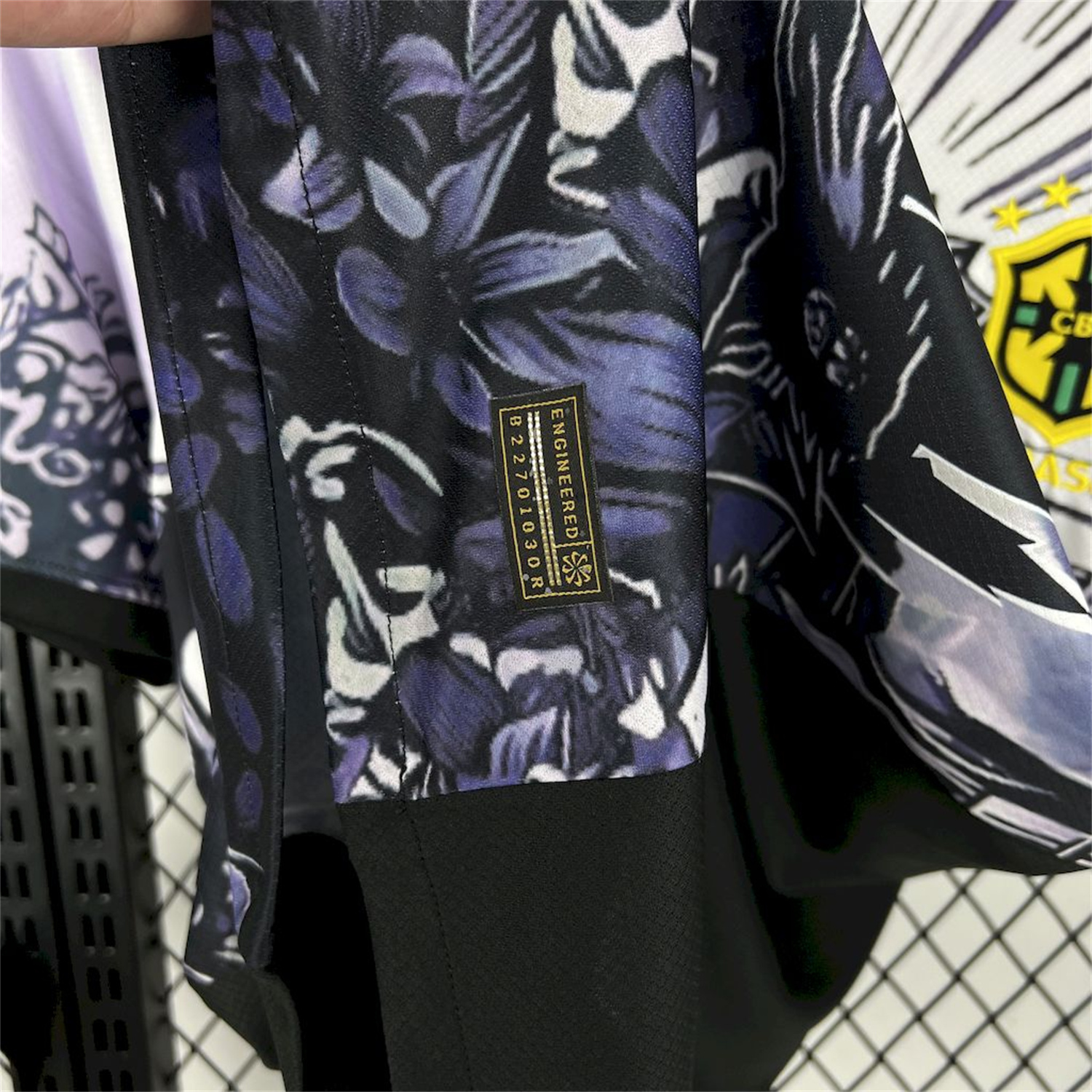 AlphaJersey-Brazil 25-26 Dark Purple Jesus Statue Special Jersey - Fans Version