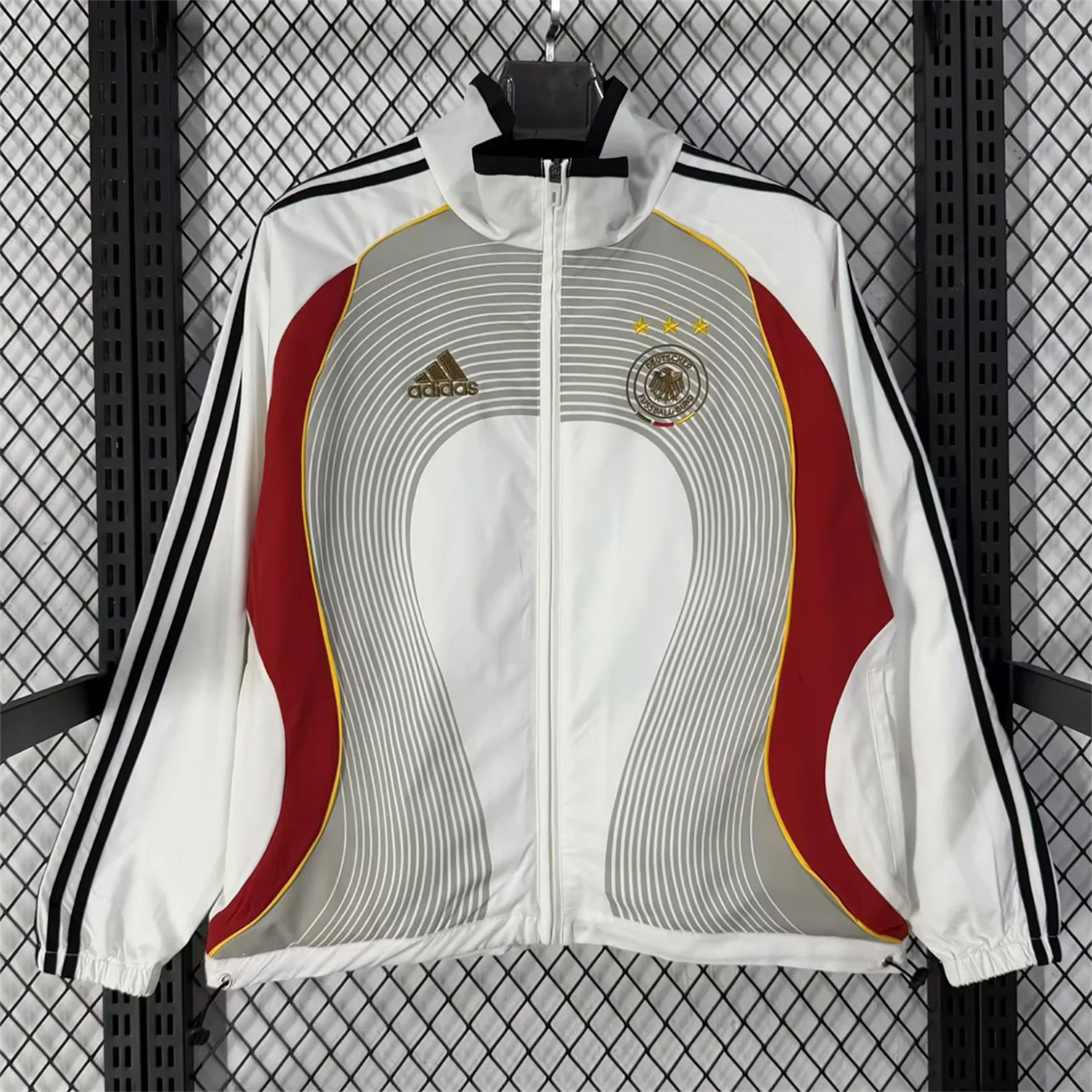 AlphaJersey-Germany 2026 Windbreaker Jacket - White