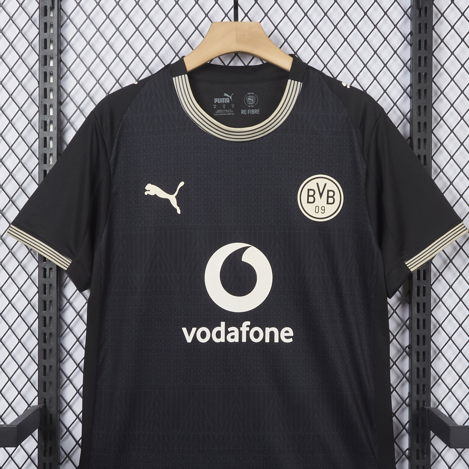 AlphaJersey-Dortmund 25-26 “100 JAHRE STADION ROTE ERDE” Black Special Jersey - Fans Version