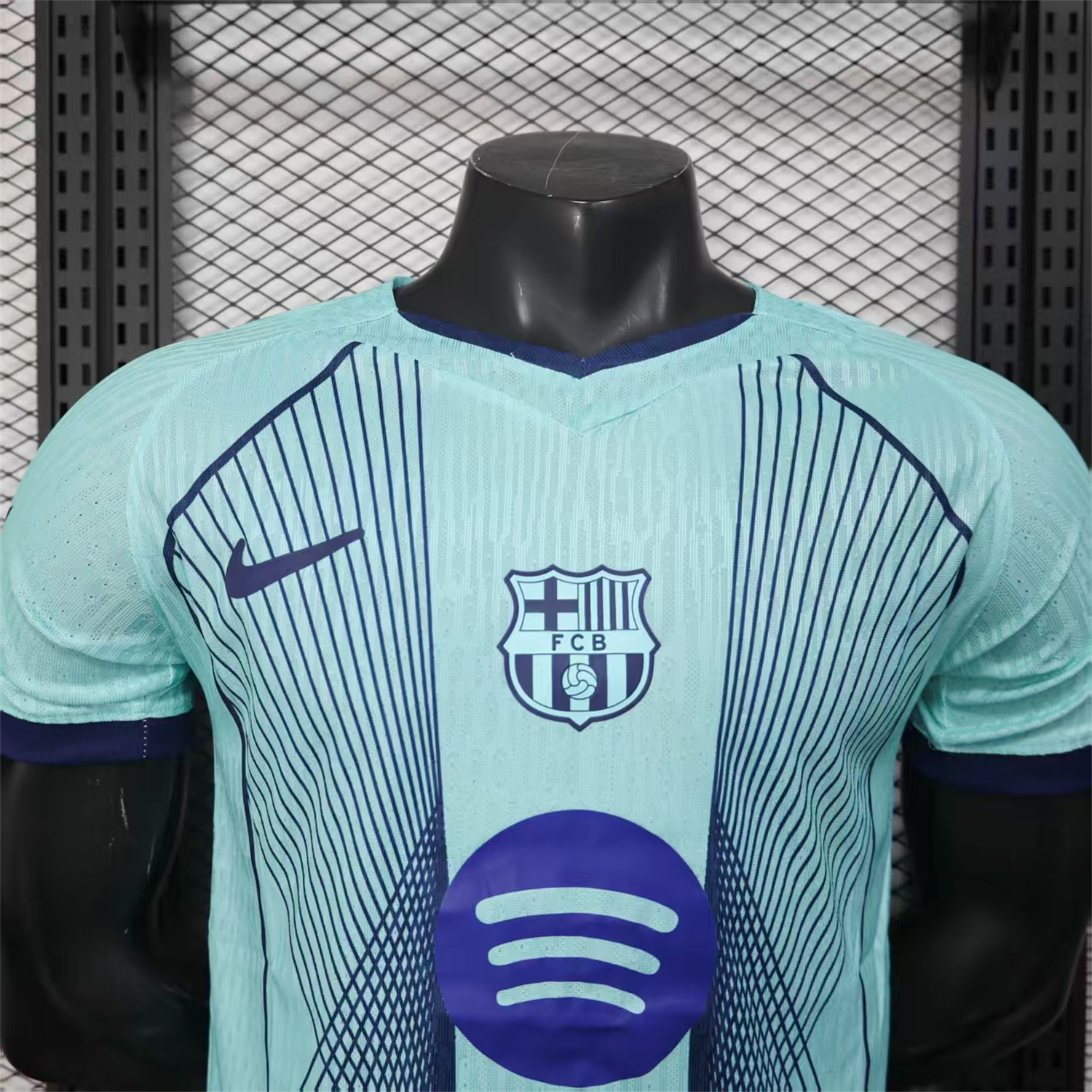 AlphaJersey-Barcelona 25-26 T90 Cyan Special Jersey - Player Version