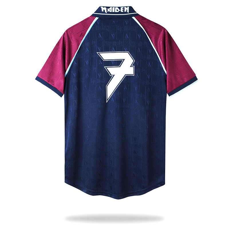 AlphaJersey-Retro Iron Maiden x West Ham 1999-01 Home Stadium Jersey