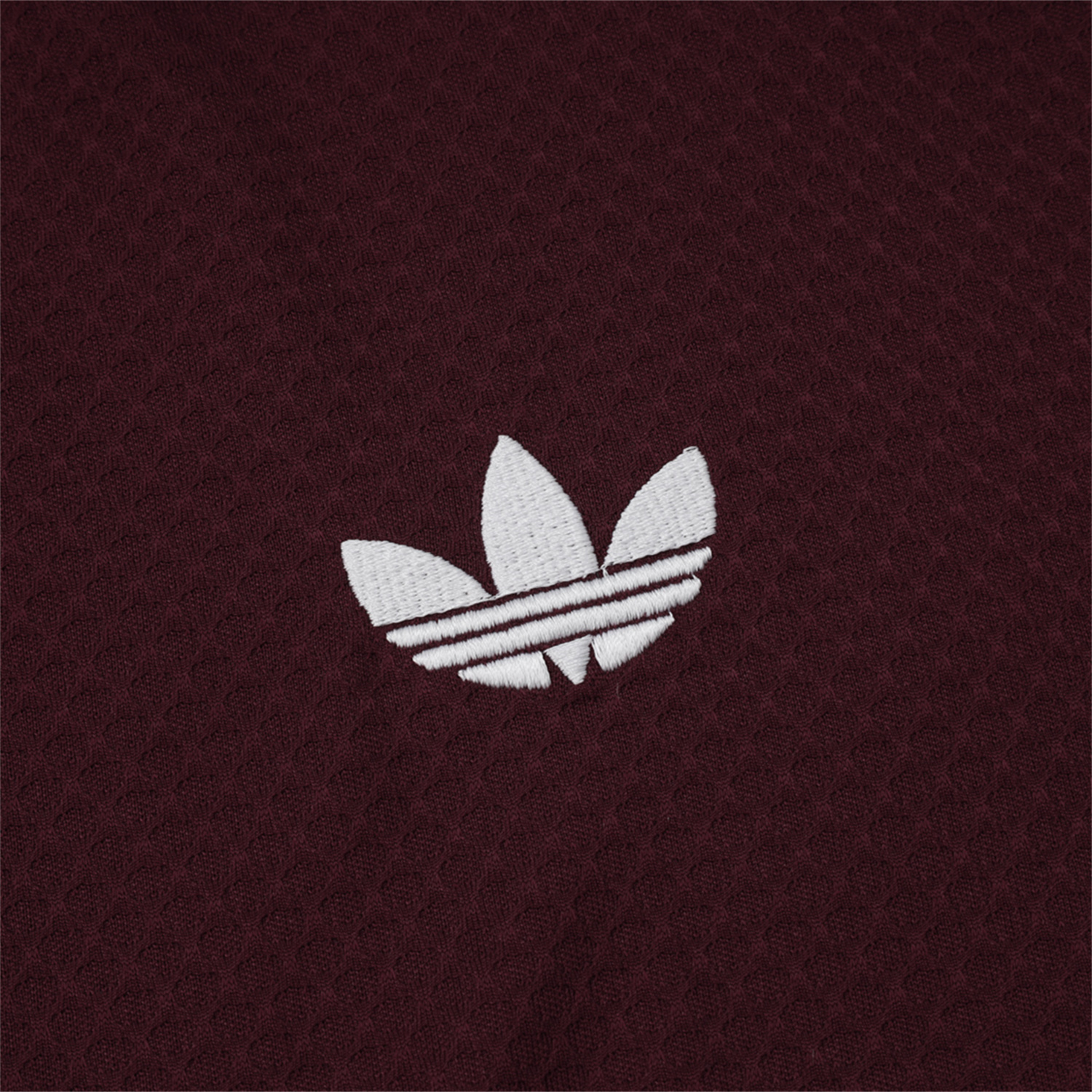 AlphaJersey-Ajax 25-26 Throwback Trefoil Short-Sleeve Training Set - Deep Red