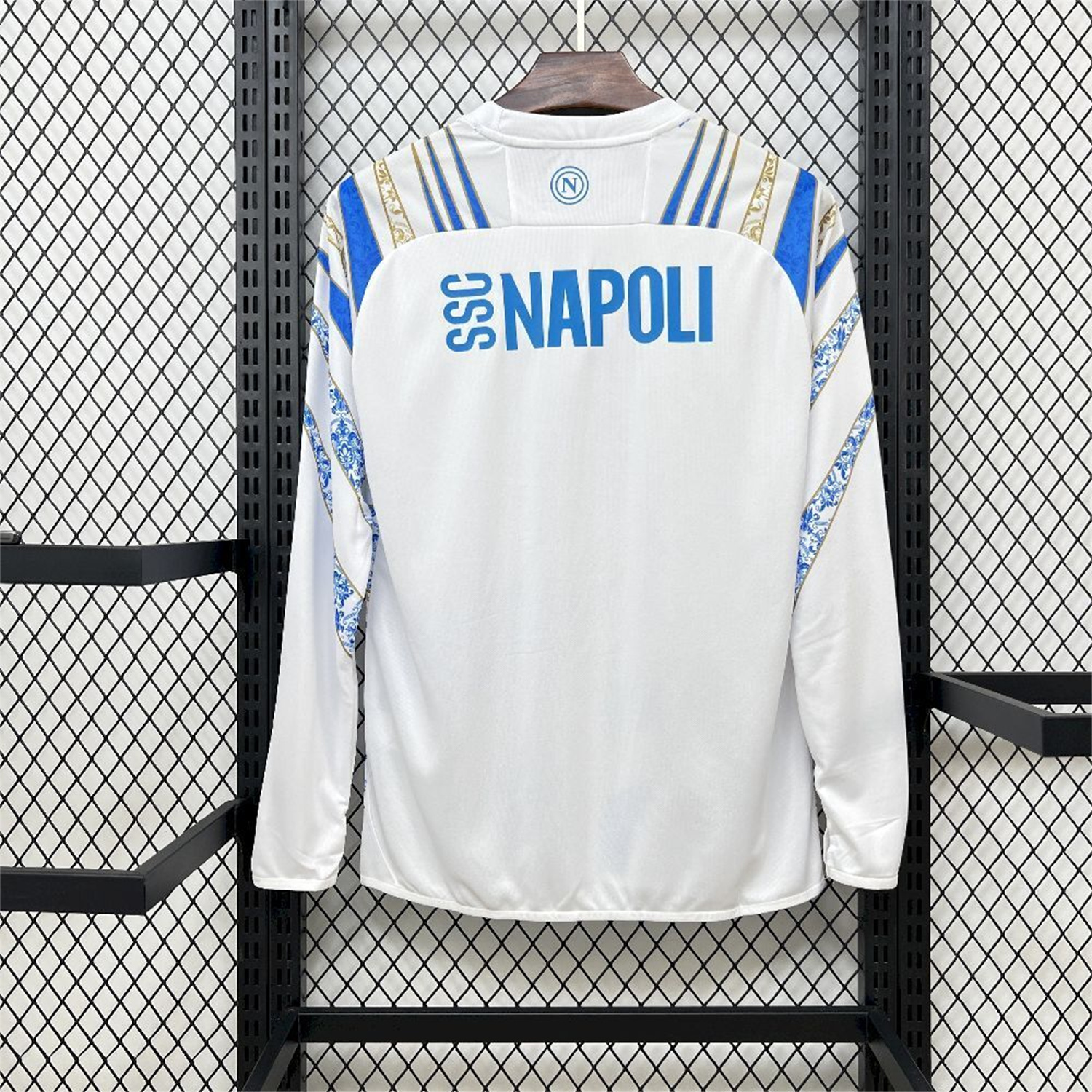 AlphaJersey-Napoli 25-26 CocaCola White Special Jersey - Fans Version
