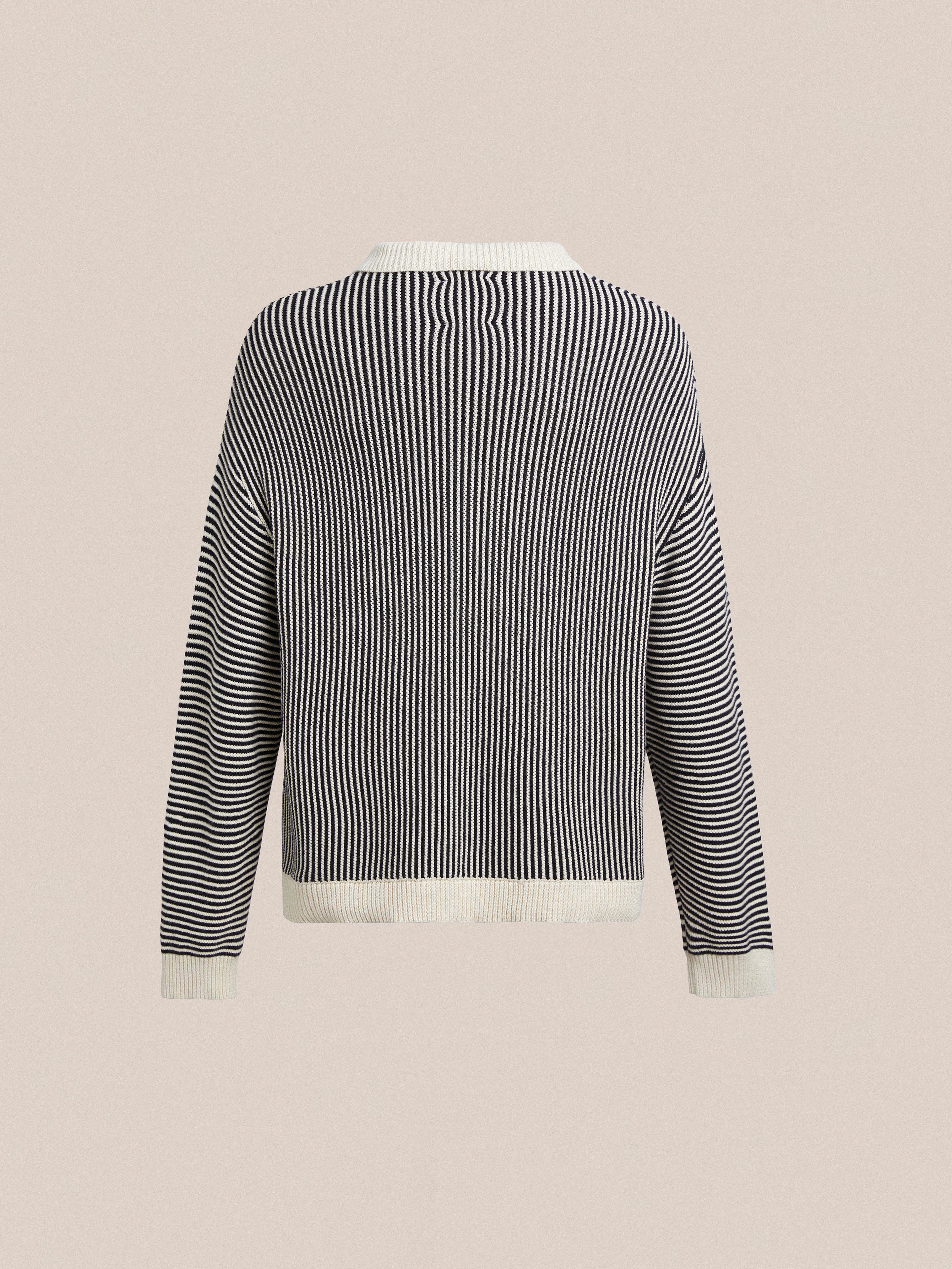 Tabas Tie Knit Collared Sweater | Modern Menswear by yycbvcnbmmnbm
