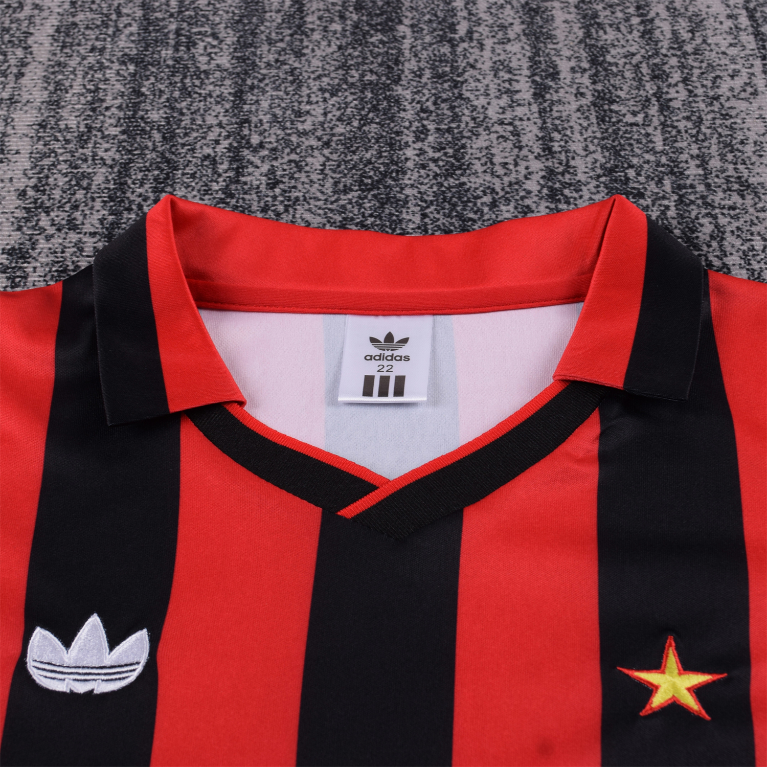 AlphaJersey-Retro AC Milan 1990-91 Home Kids Kit